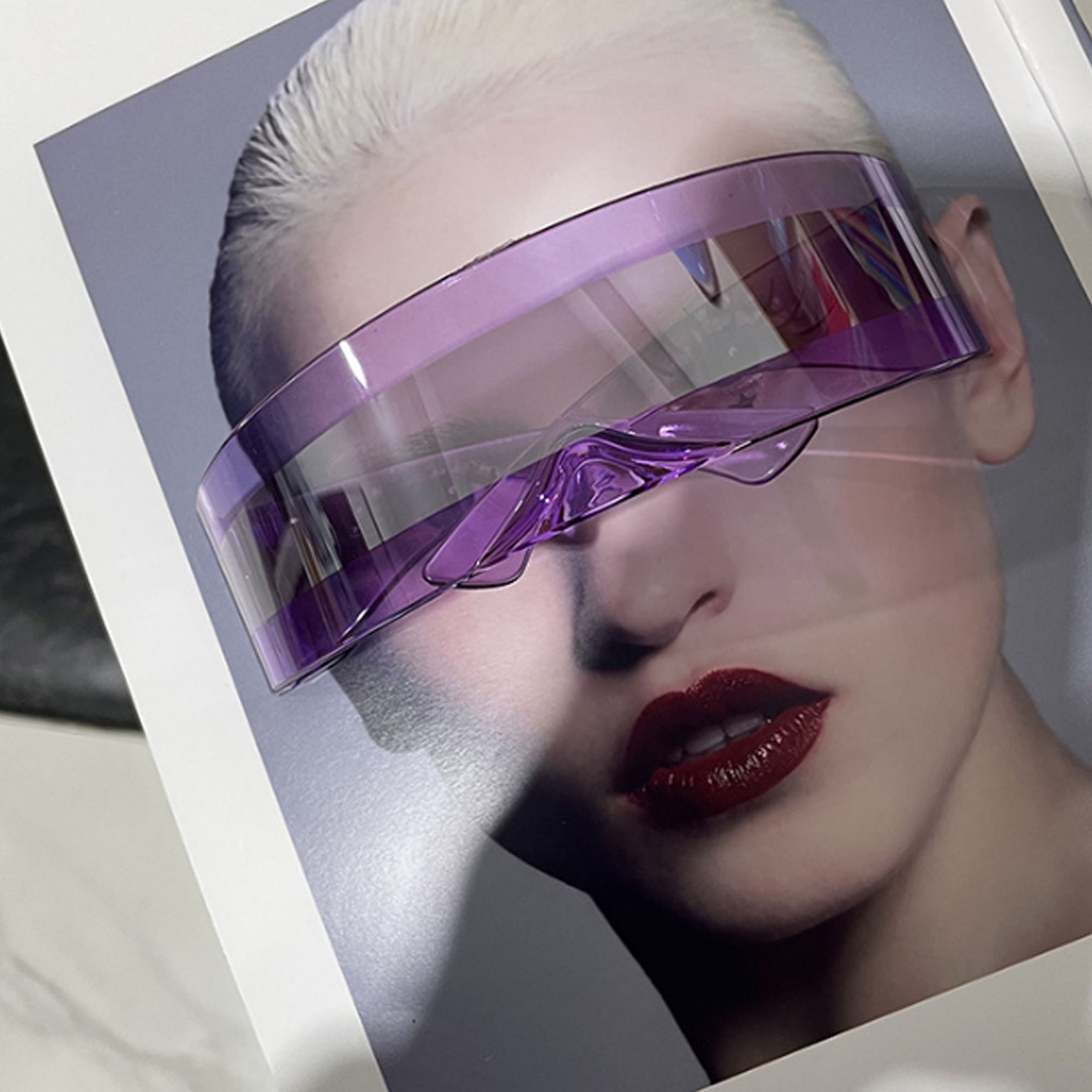 Oversized Shield Sunglasses 7