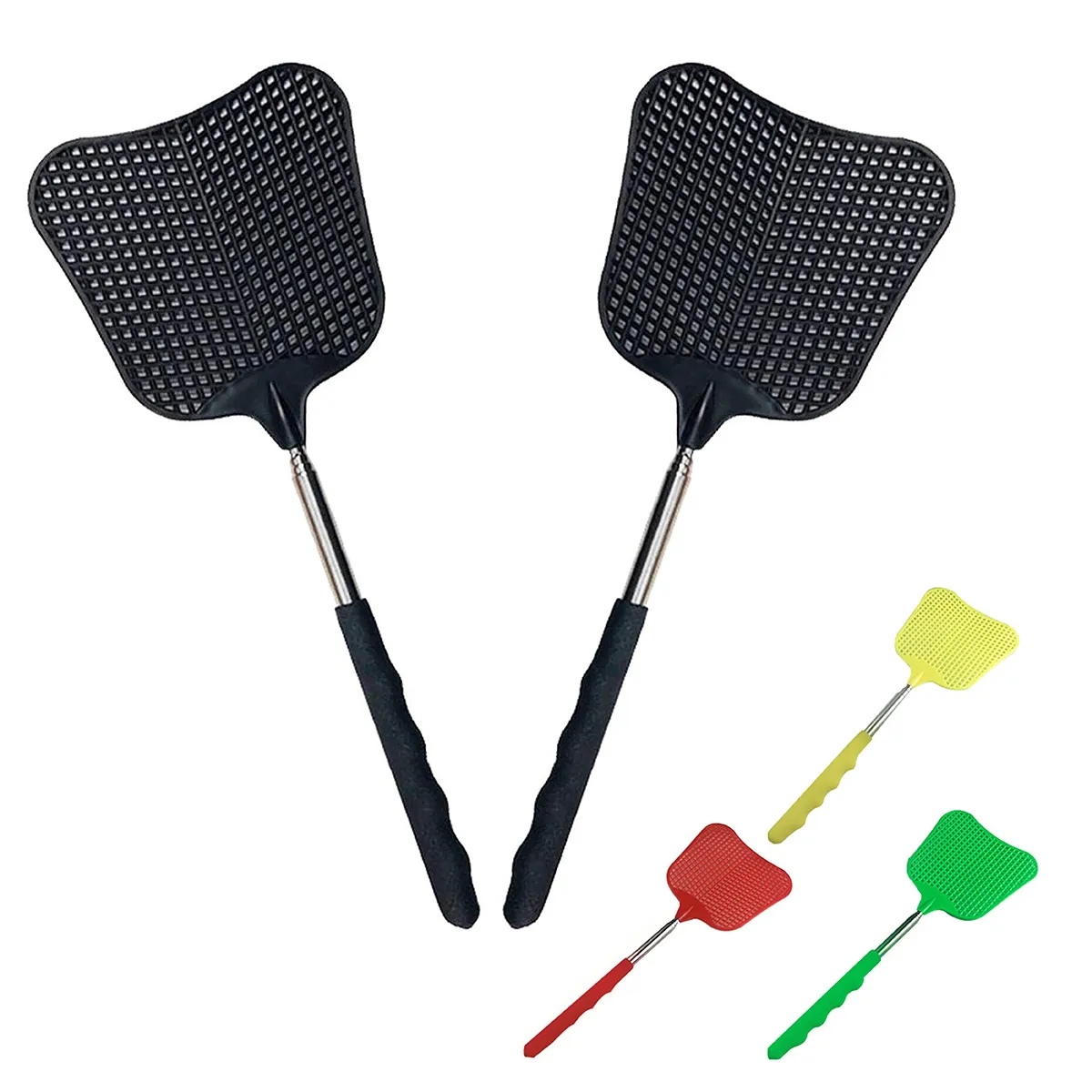 Stainless Steel Durable Retractable Portable Fly Swatter 1