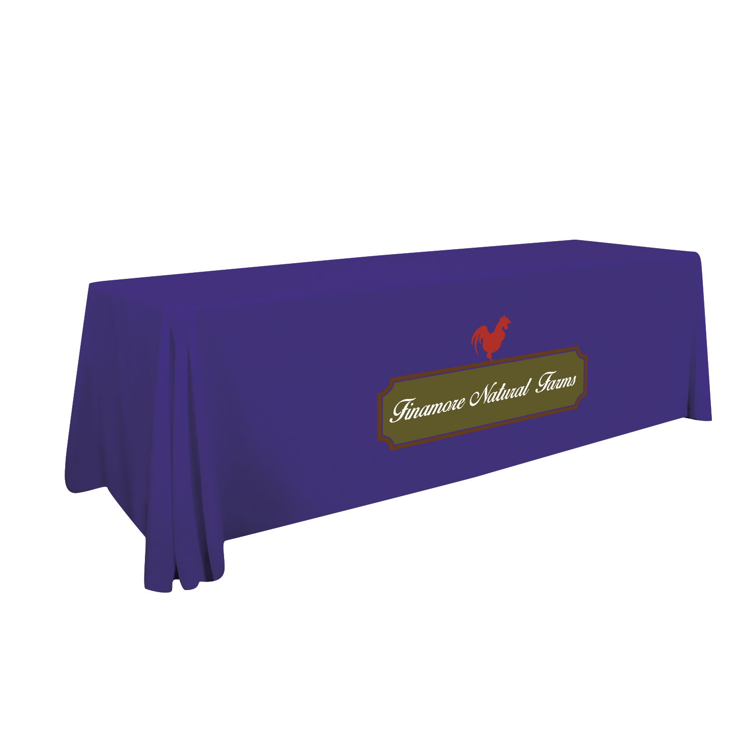 8' Standard Table Throw (Full-Color Front Only) 3