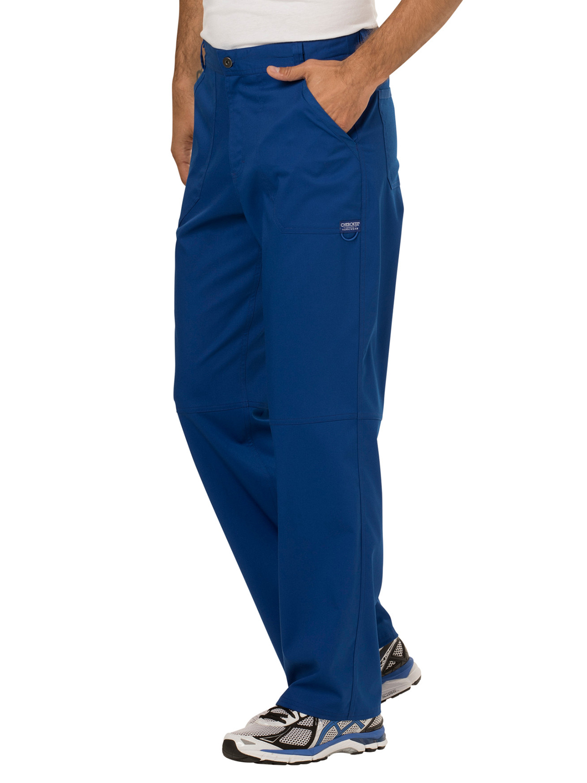 Cherokee - Workwear Revolution - Men's 7-Pocket Fly Drawstring Front Pant 8
