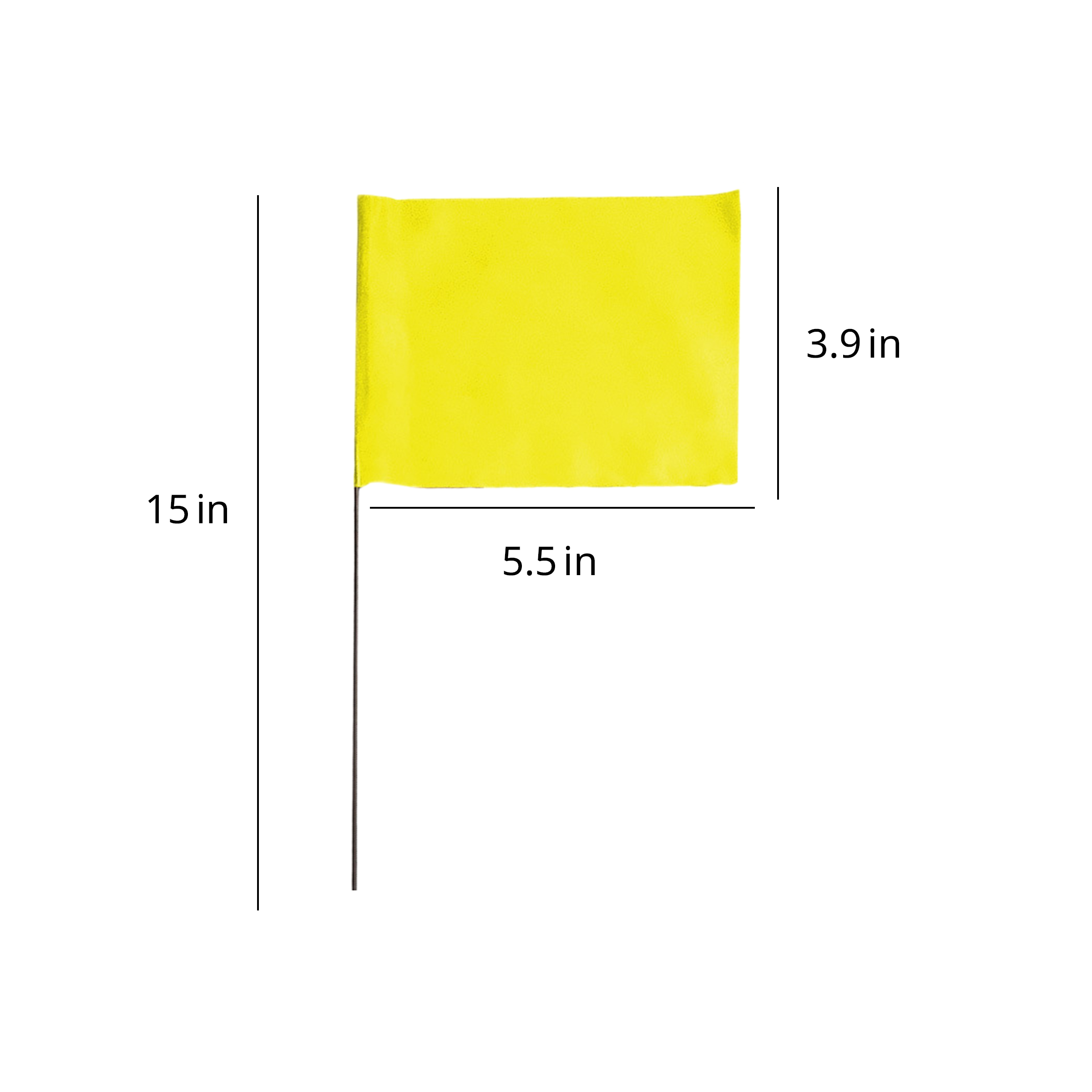 Small Flag with Wire Stick for Marking and Events 8