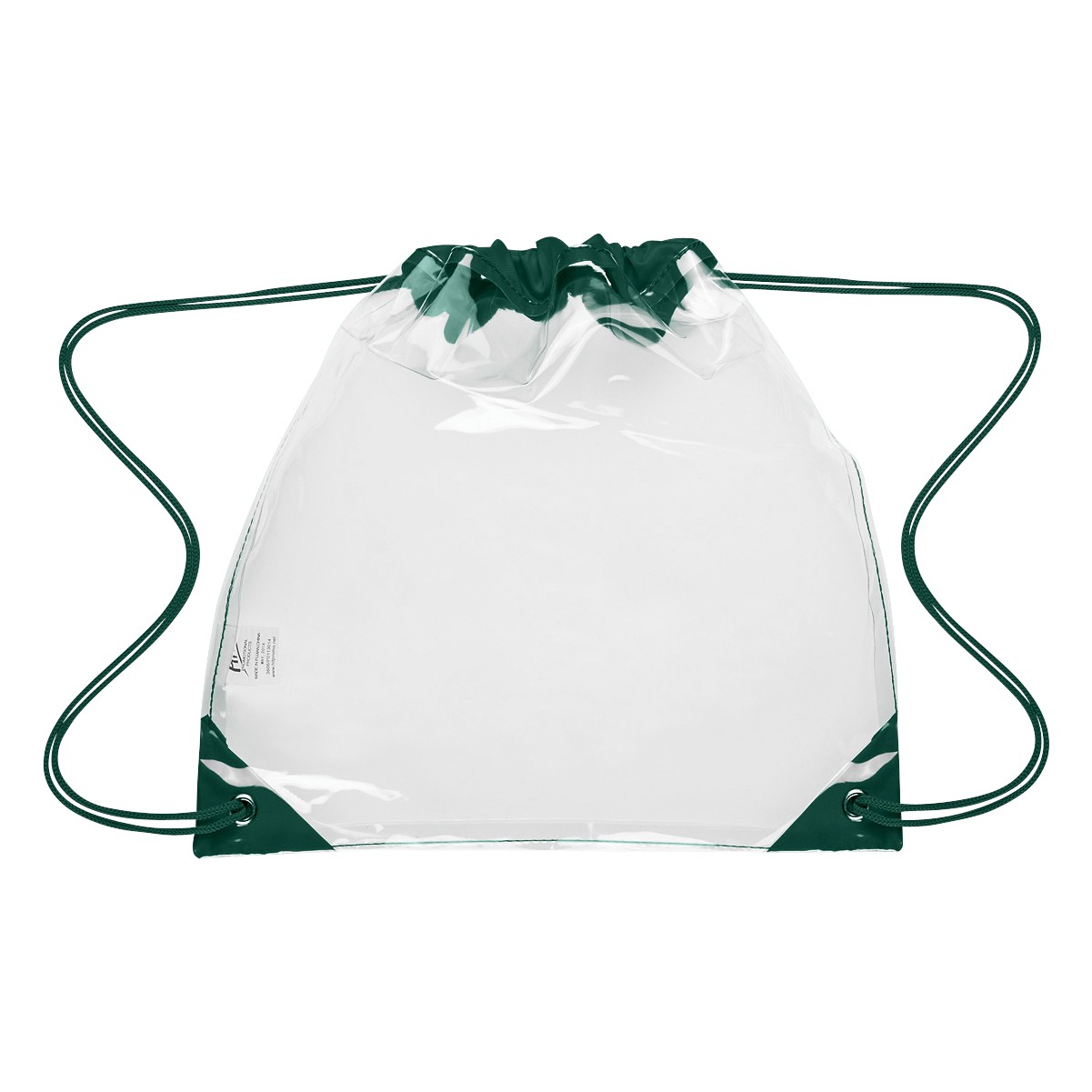 Clear Drawstring/Cinch Backpack 6