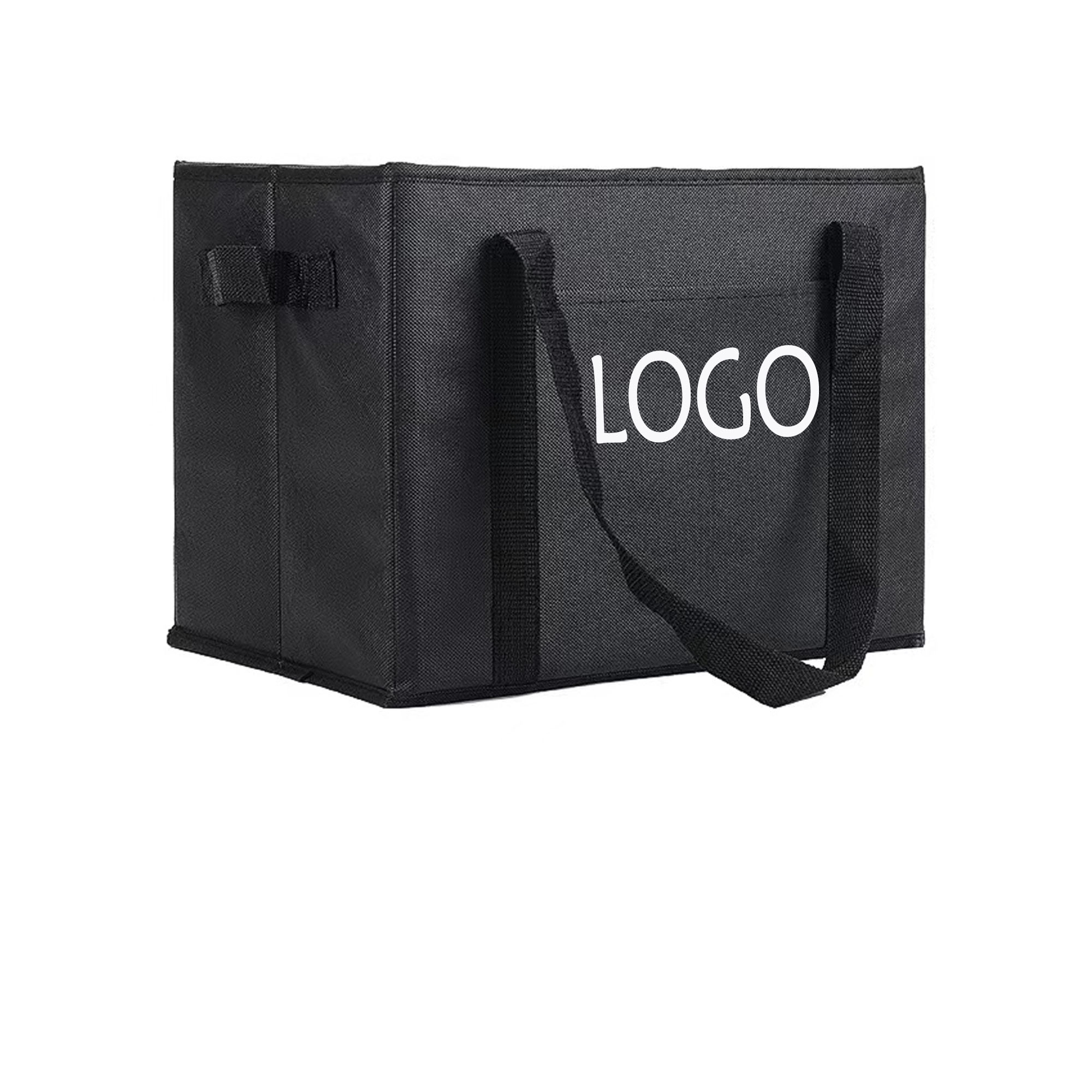 Reusable Non Woven Collapsible Shopping Box MOQ 100PCS 3