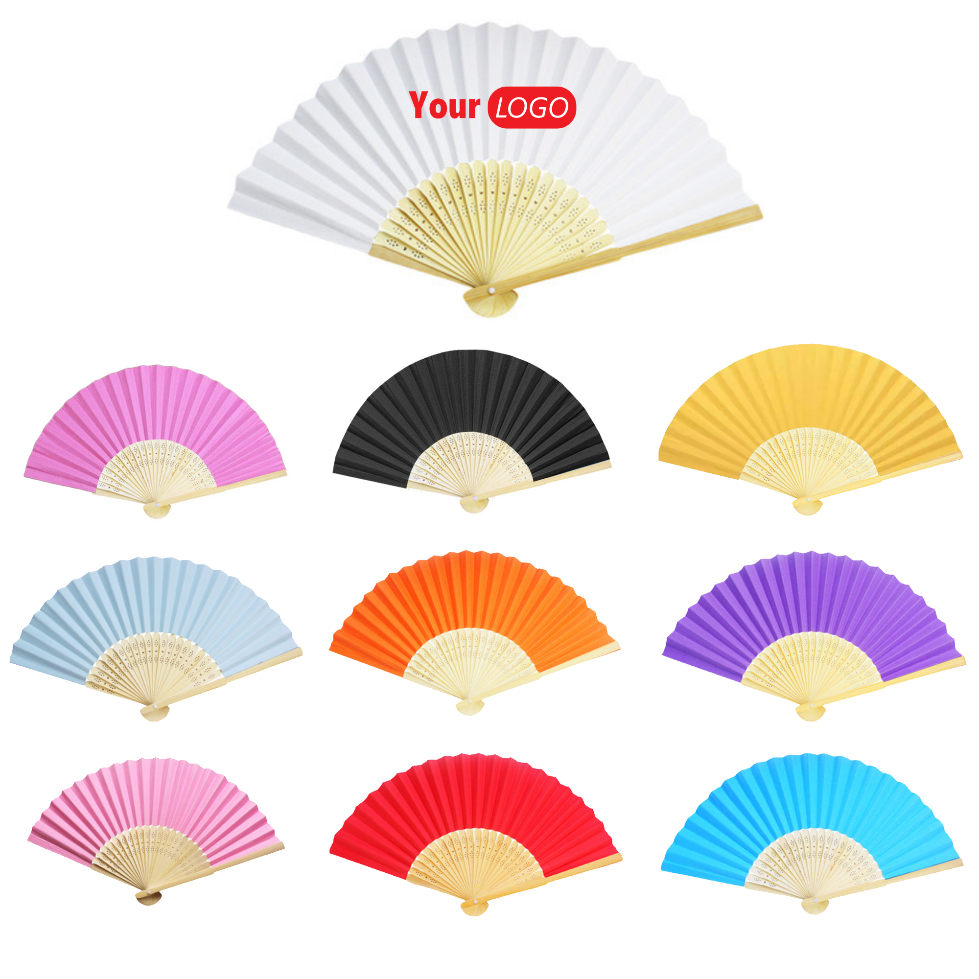 Full Color Custom Folding Fan 8