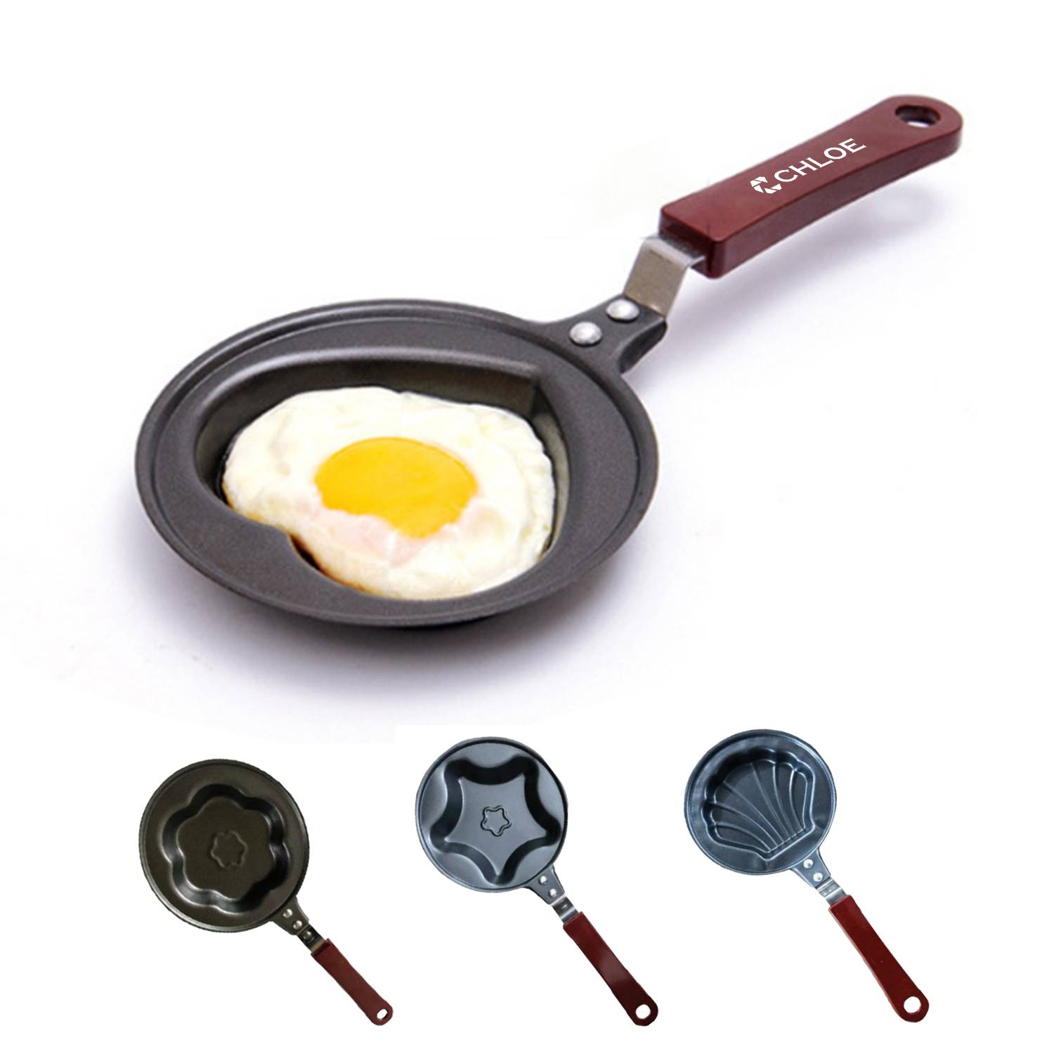 Home Breakfast Pot Animal Shape Love Omelette Pan 4