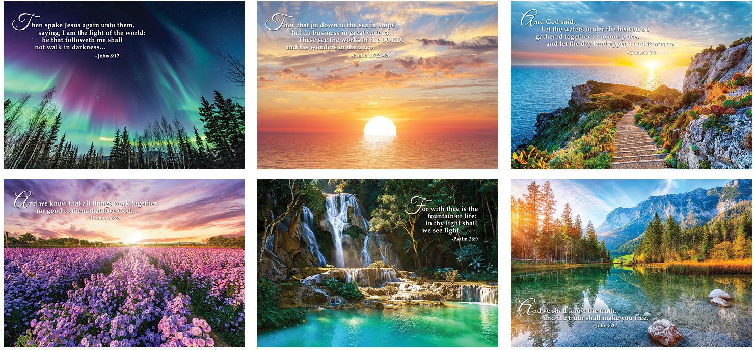 CHRISTIAN GRACE SPIRAL WALL CALENDAR