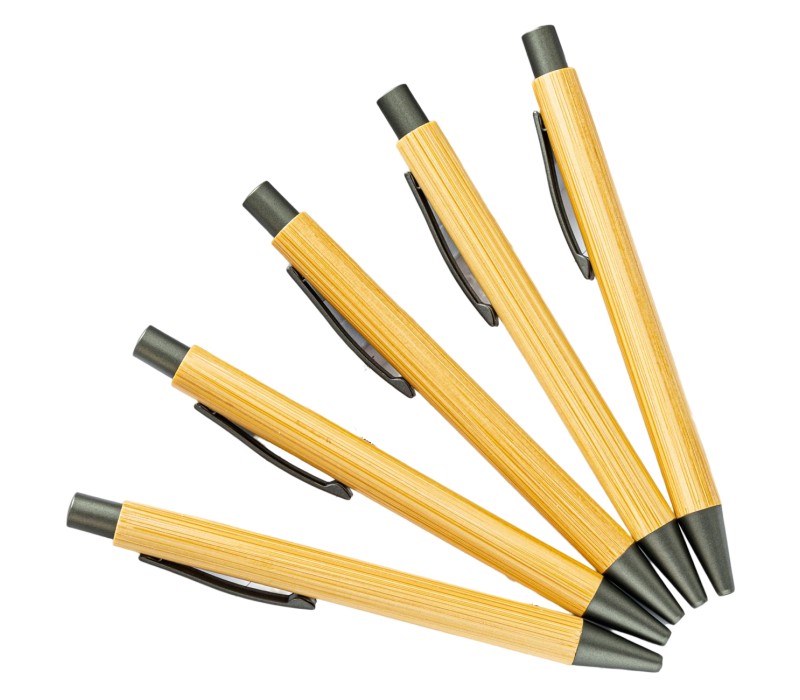 Bamboo Pen With Gunmetal 3