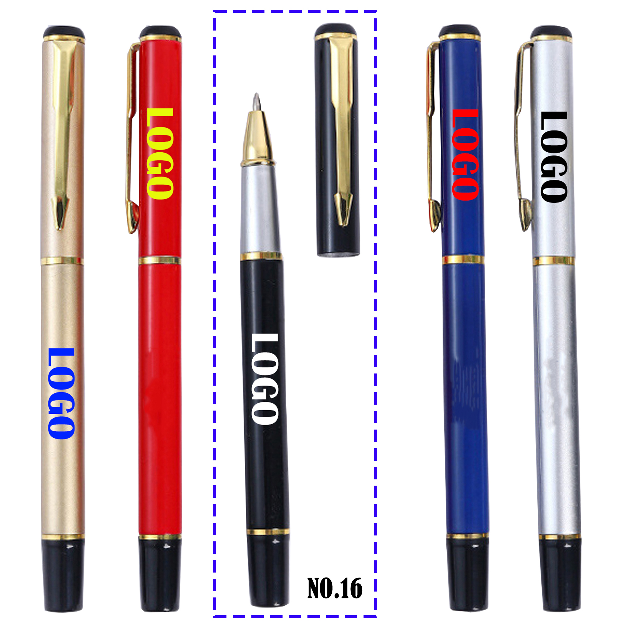 Stylish Metal and ABS Gel Pens 1