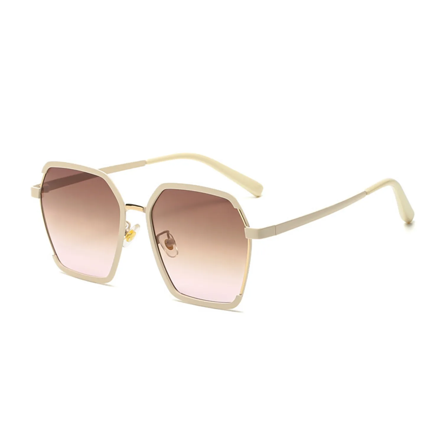 Metal Large Frame Sunglasses 3