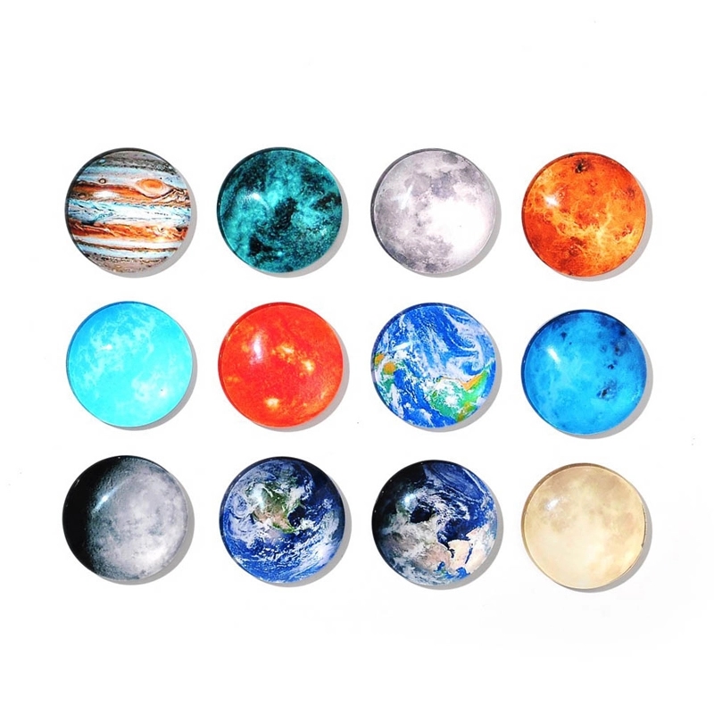 Crystal Refrigerator Magnets - 30mm 2