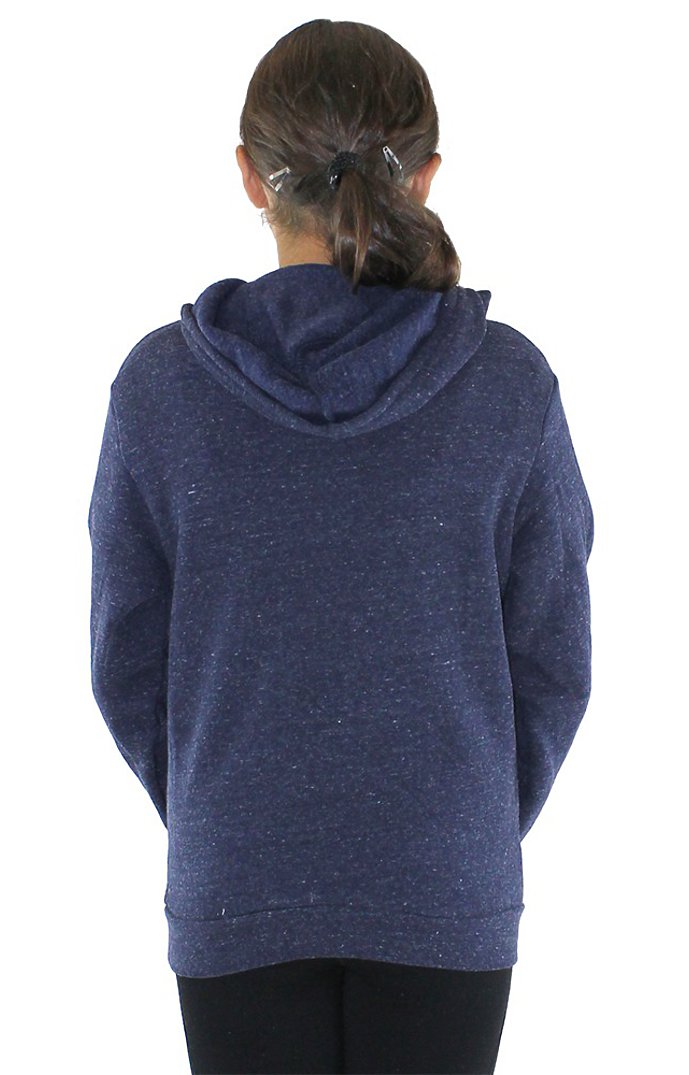 Youth Triblend Fleece Pullover Hoodie 5