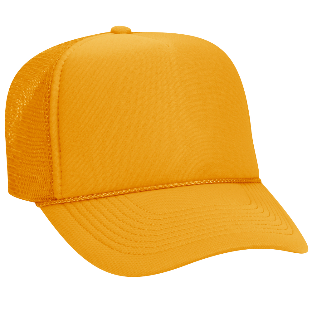 OTTO CAP® 5 Panel Mid Profile Mesh Back Trucker Hat 7