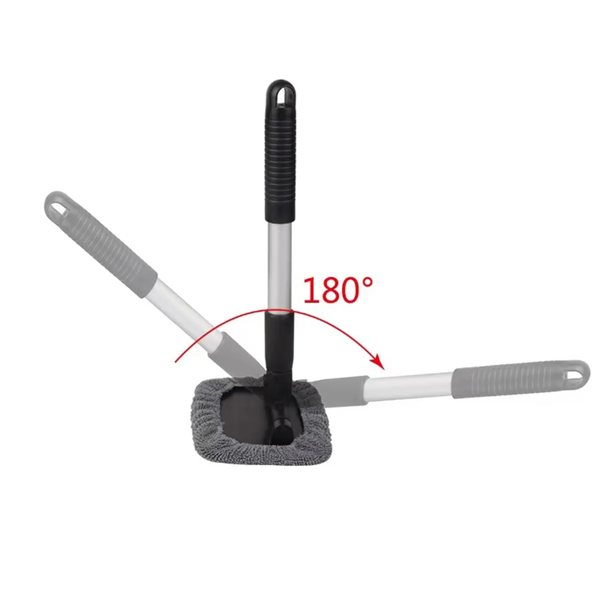 Microfiber Windshield Cleaning Tool Long Handle For Car 6