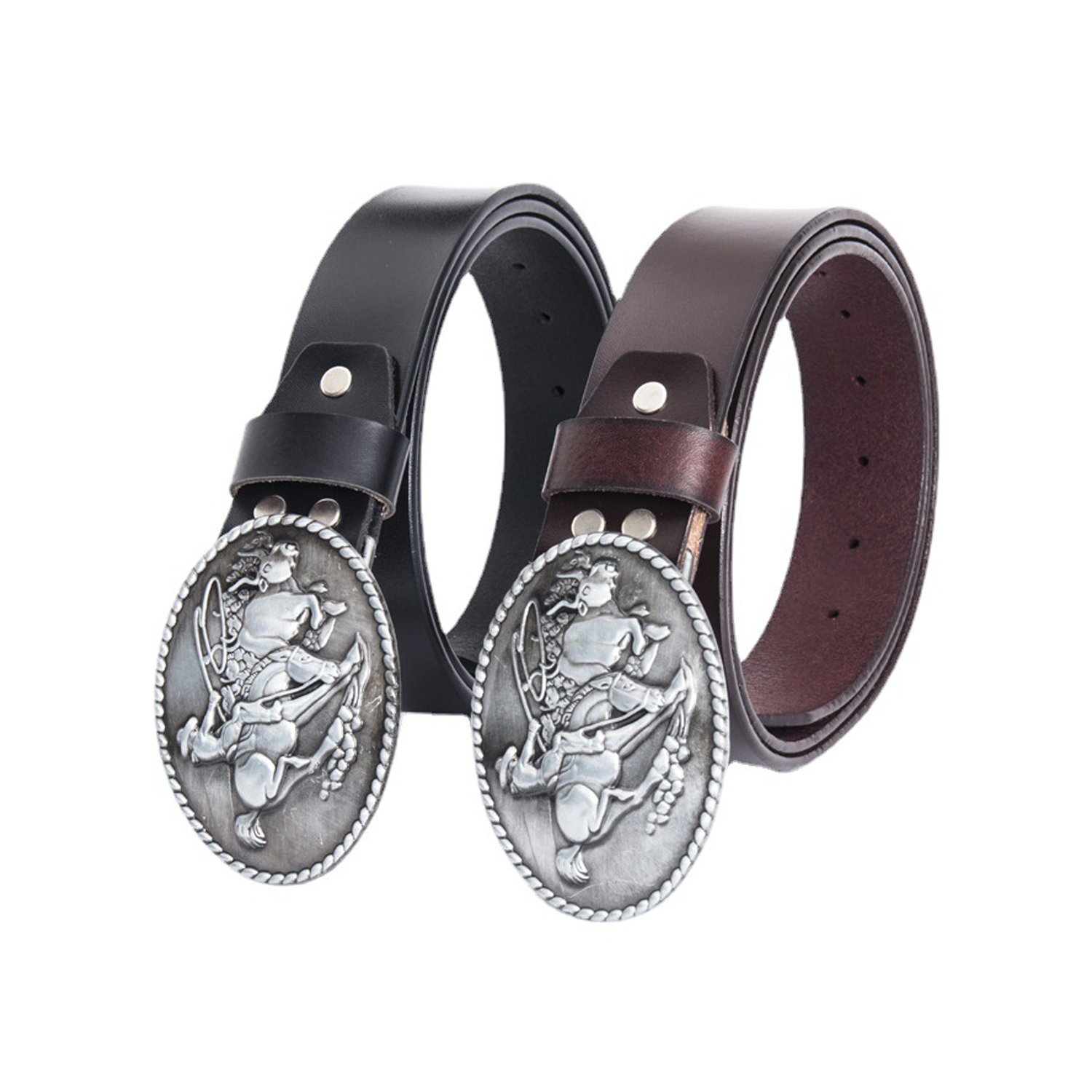 genuine leather Classic Belt Buckle 6