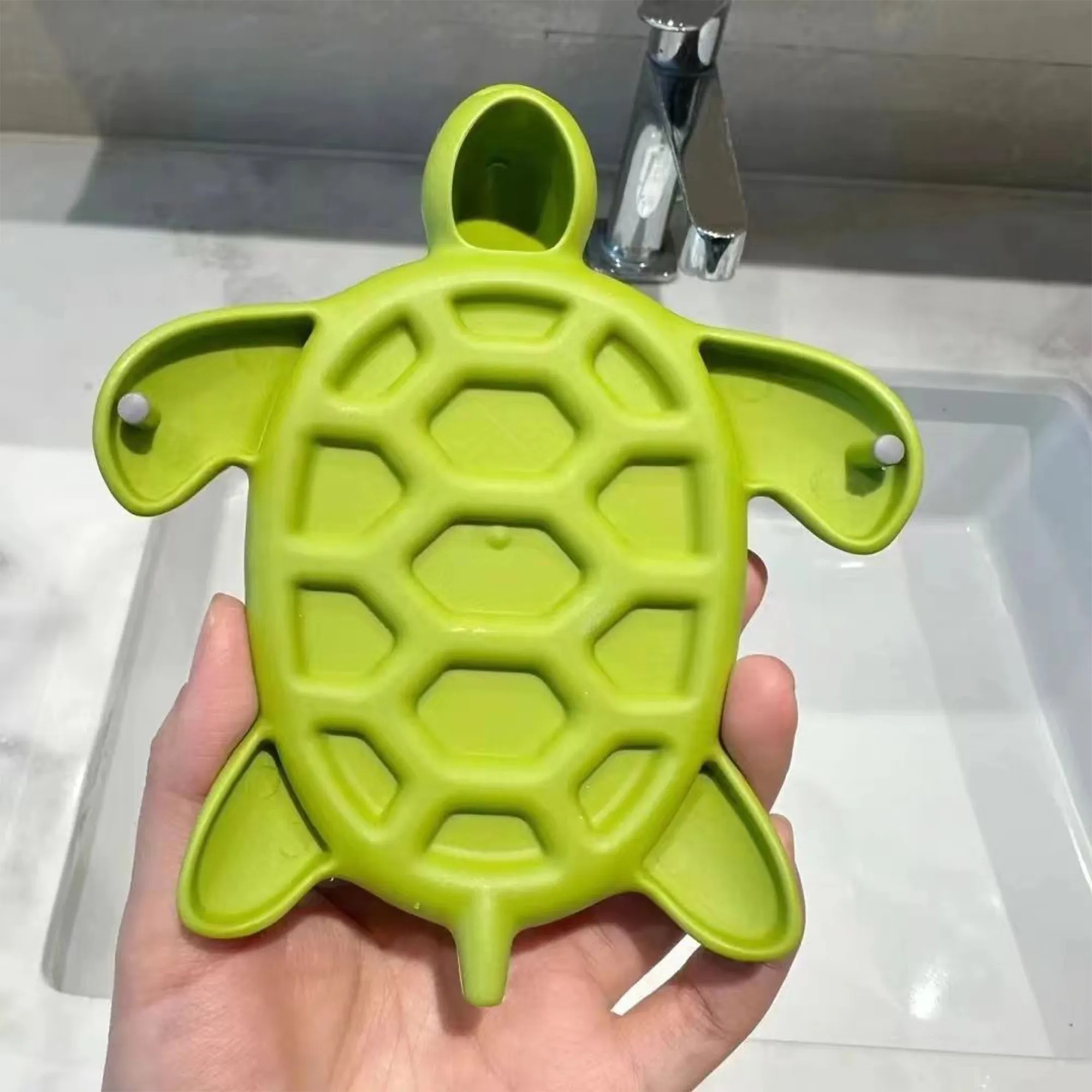 Creative Cartoon Turtle Bathroom Soap Box 5