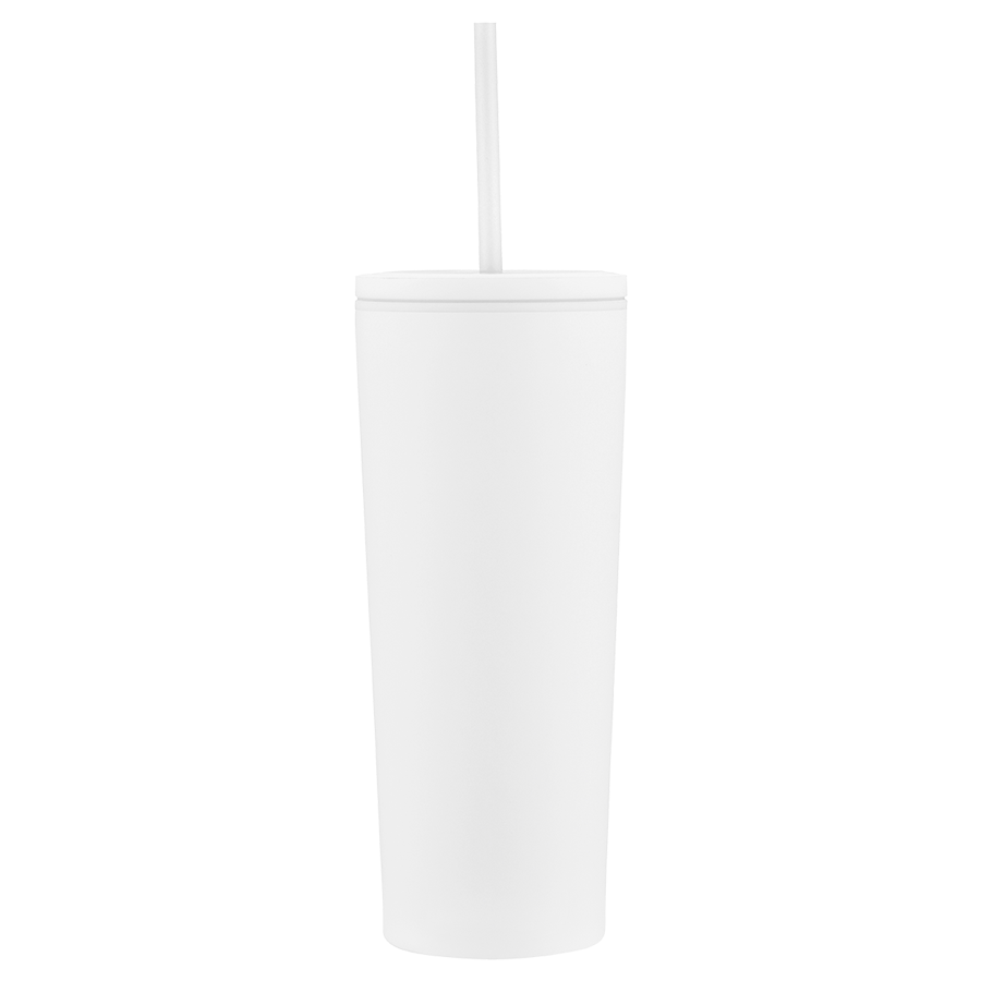 EcoSip 24oz Double Wall Tumbler with Leak-Proof Straw 5