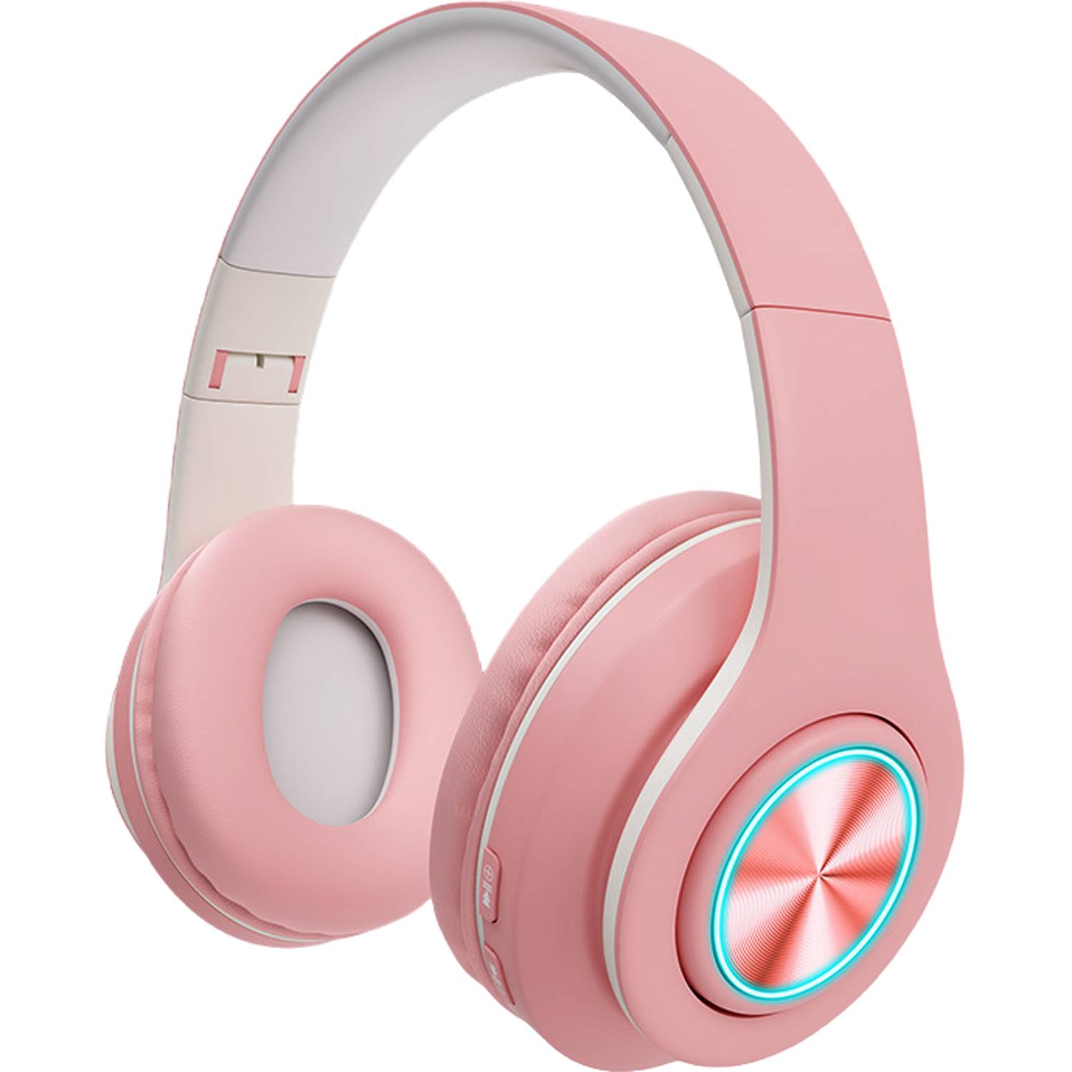 Wireless Bluetooth Foldable LED Over-Ear Headphones 5