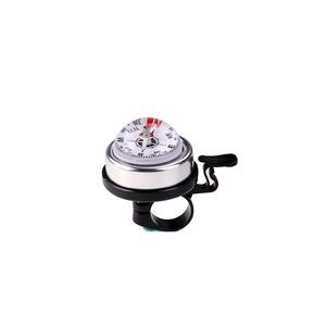 Bicycle Metal Alarm Ring With Compass For Safety and Navigation 2