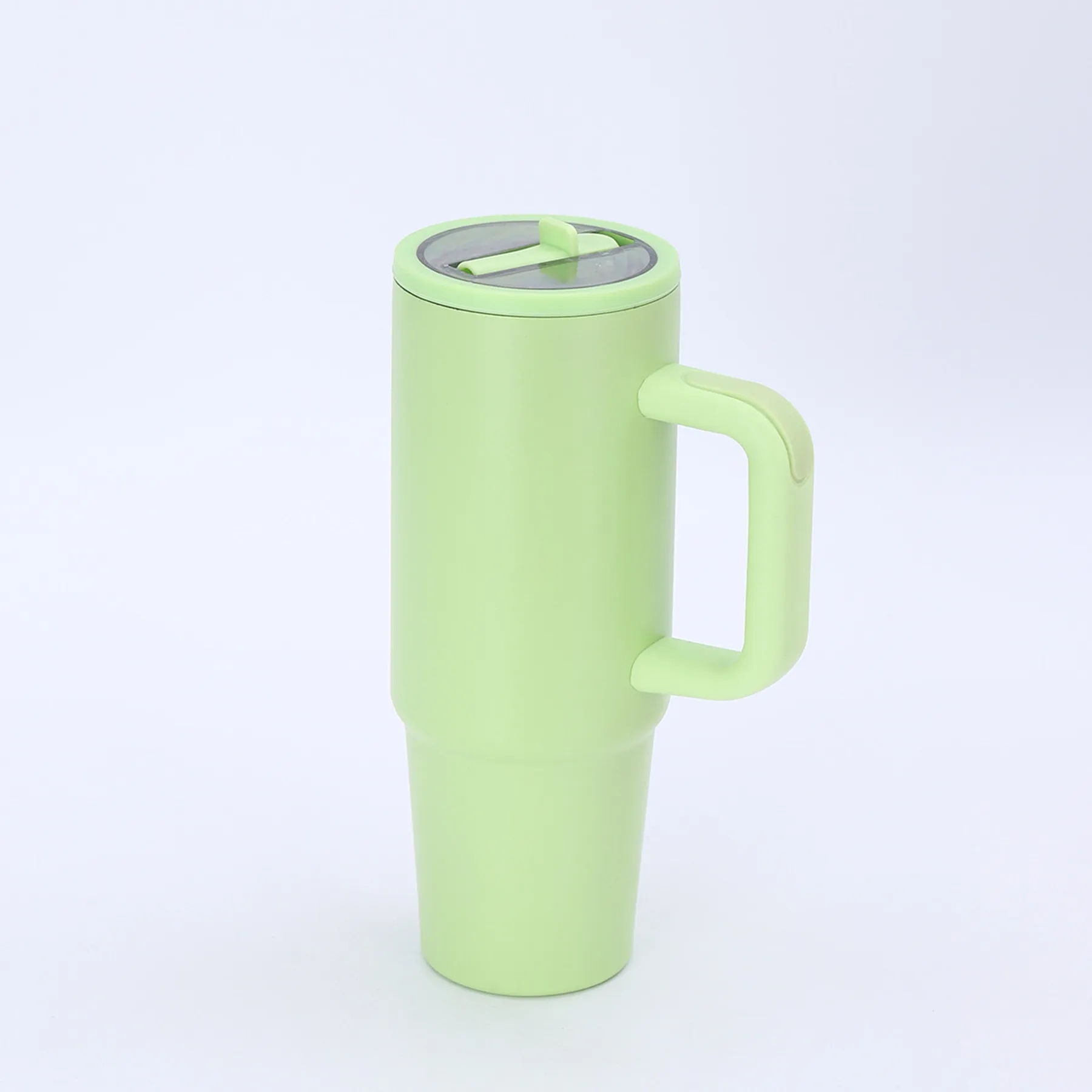 30 oz Stainless Steel Tumbler with Handle & Flip Straw Lid 10