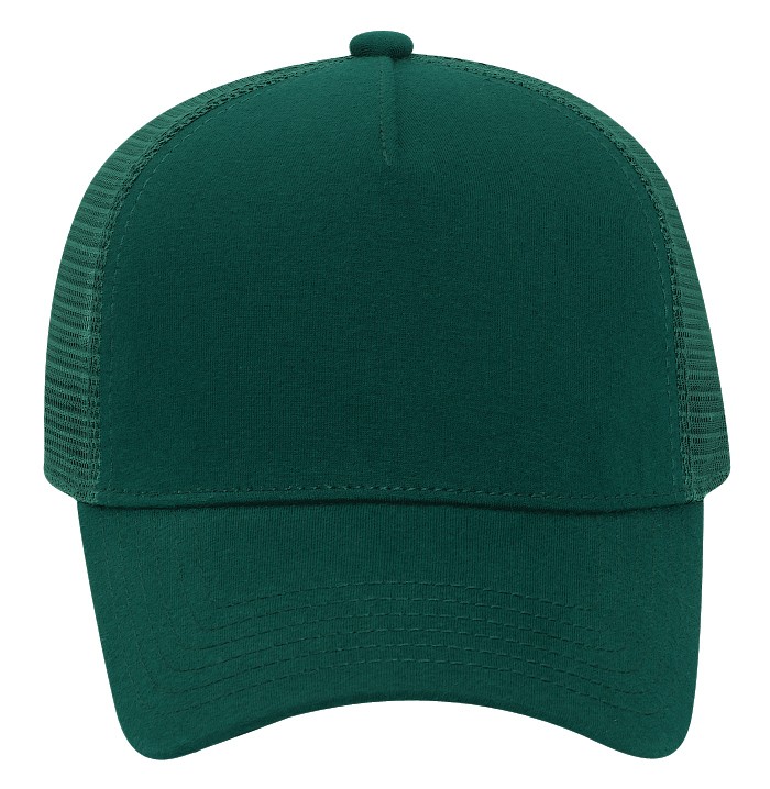 OTTO CAP® 5 Panel Mid Profile Mesh Back Trucker Hat 5