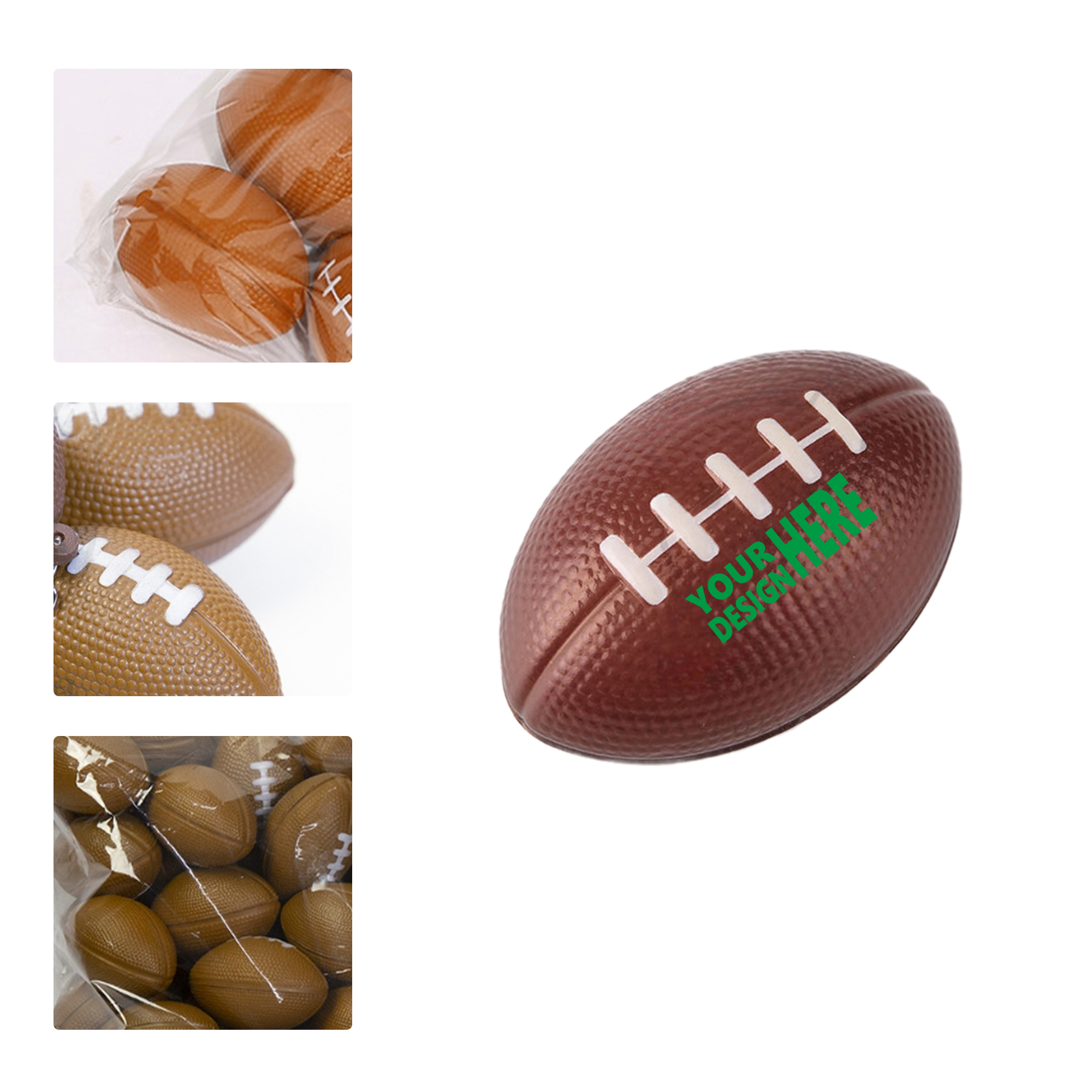 MOQ 50 PU Foam Football Stress Ball 2