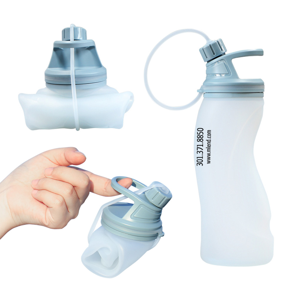 Collapsible Water Bottle Large-Capacity(18 Oz.) 2