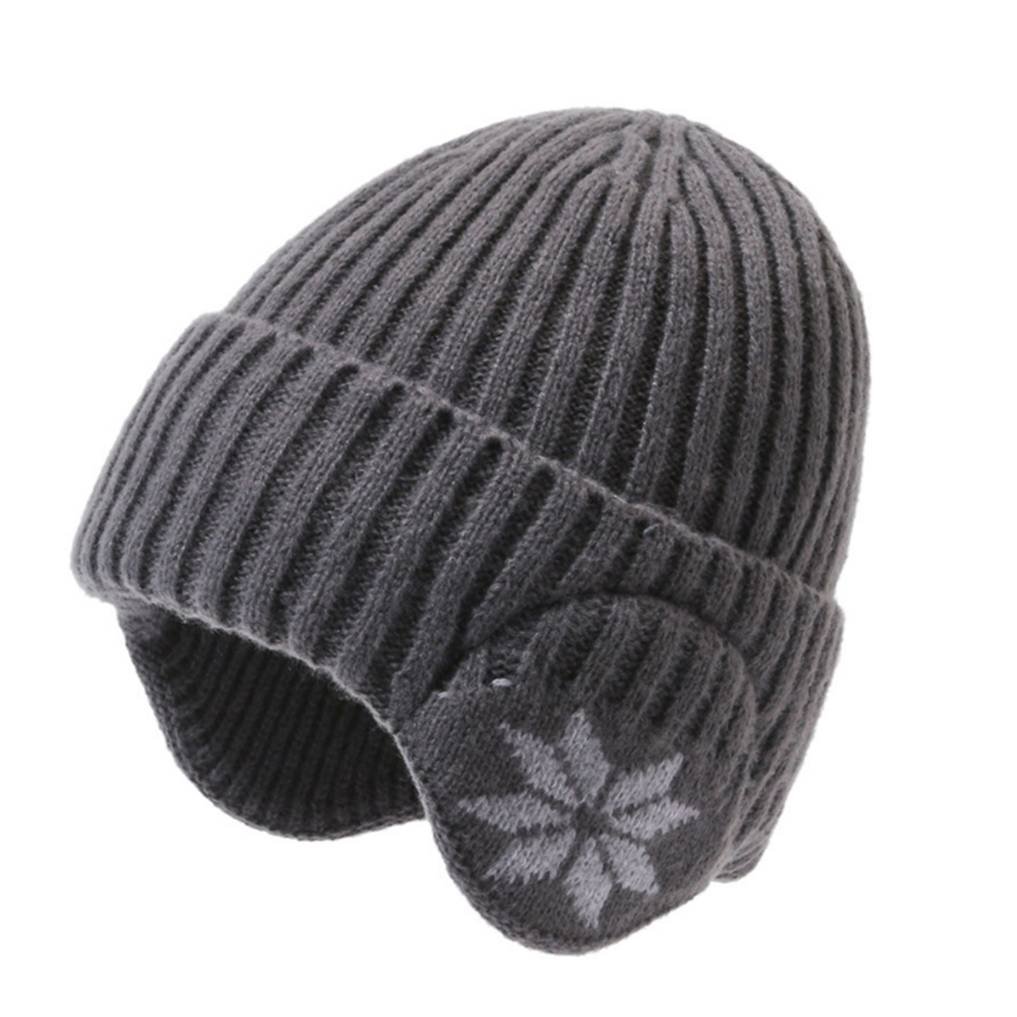 Thick Winter Fleece Knitted Hat 4