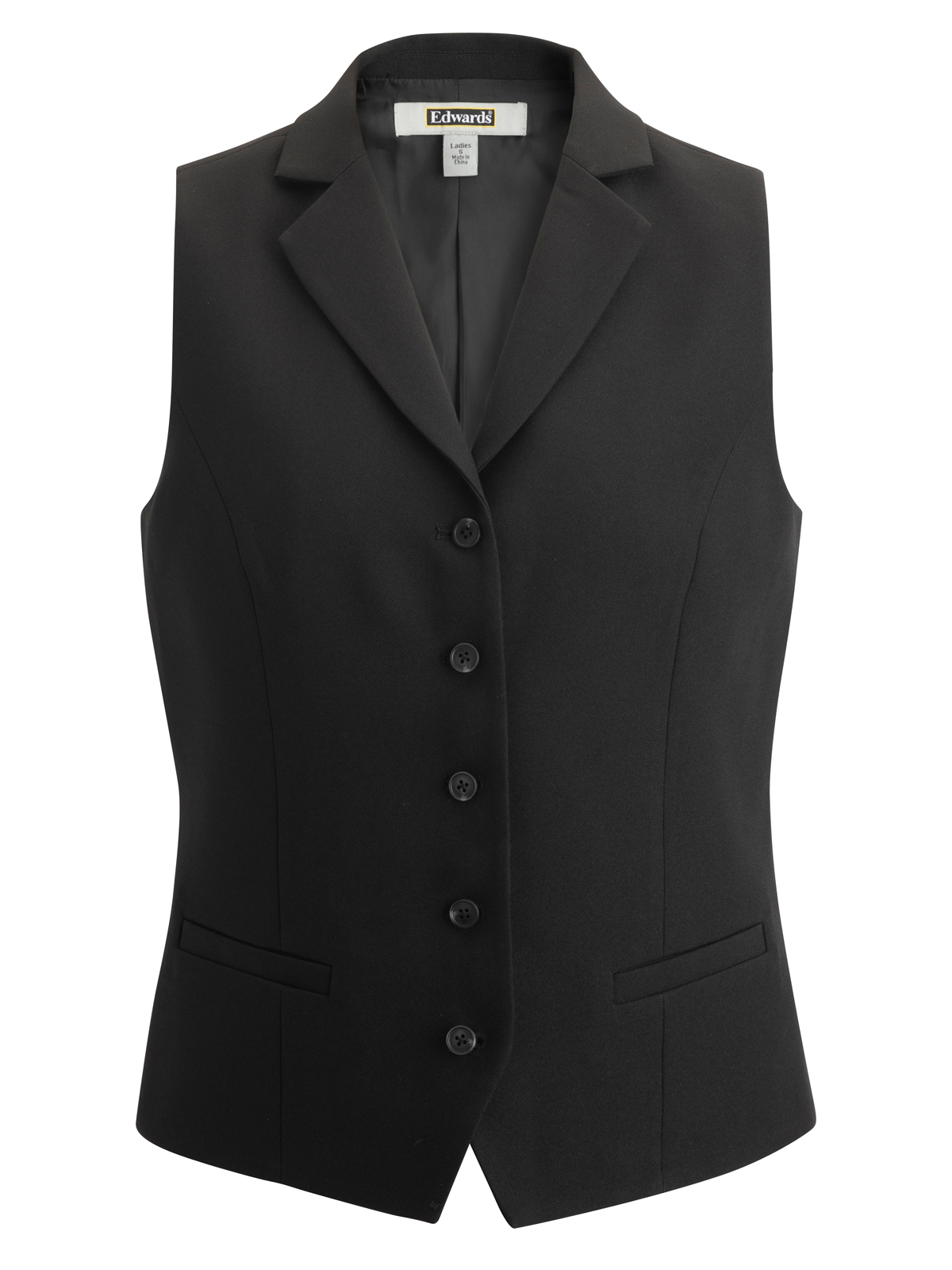 Edwards - Suiting & Neckwear - Women's Two-Pocket Dress Lapel Vest
