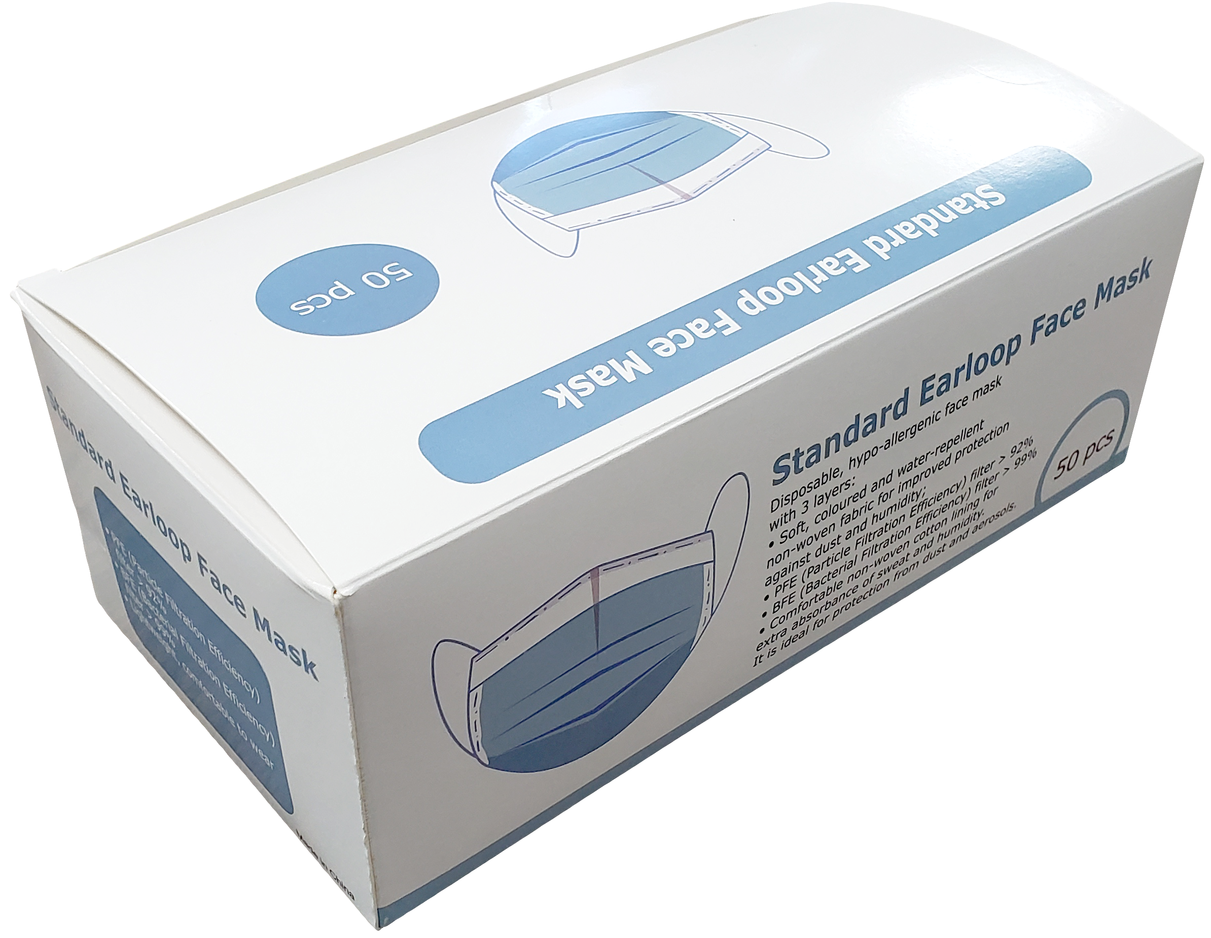 Pleated Disposable Masks 1