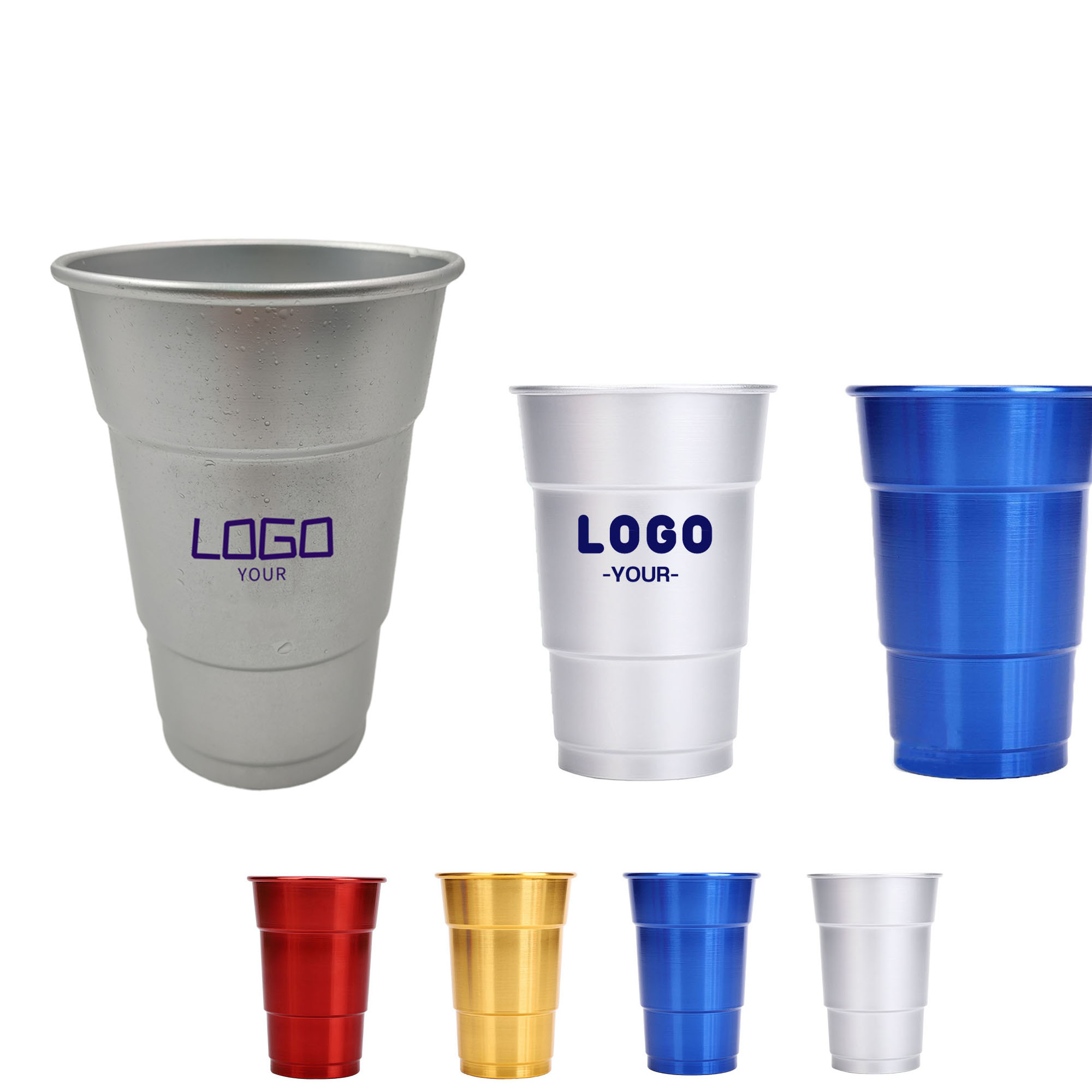 16 oz Aluminum Shatterproof Cup 2