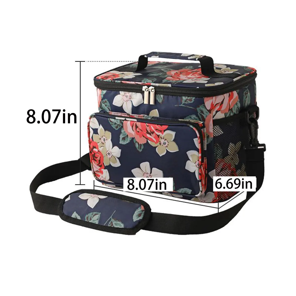 8L Portable Insulated Cooler Bag For Camping And Picnics 4