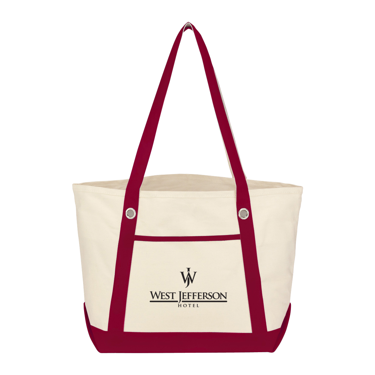 Medium Cotton Canvas Sailing Tote Bag 31