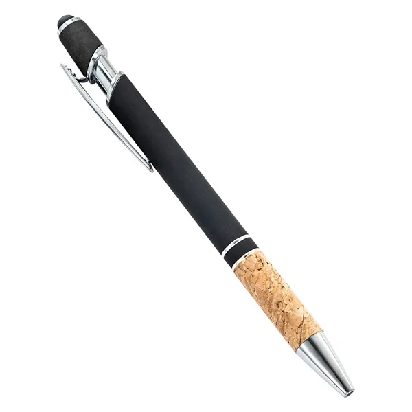 Custom Cork Stylus Metal Pen 2