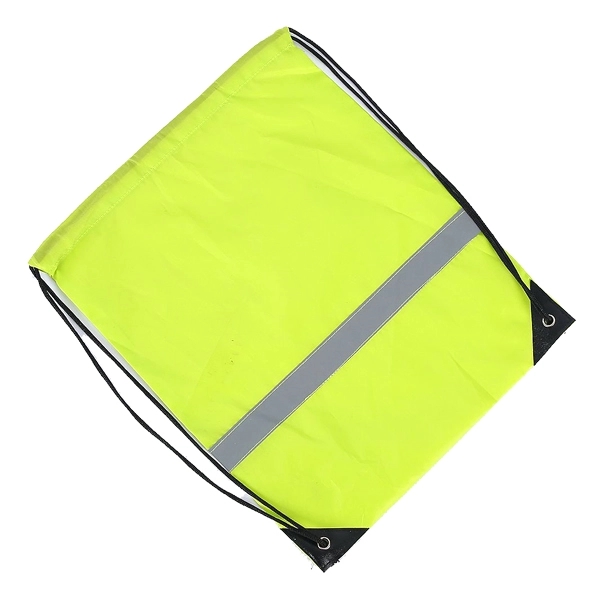 Reflective Safety Drawstring Bag (190T) 1