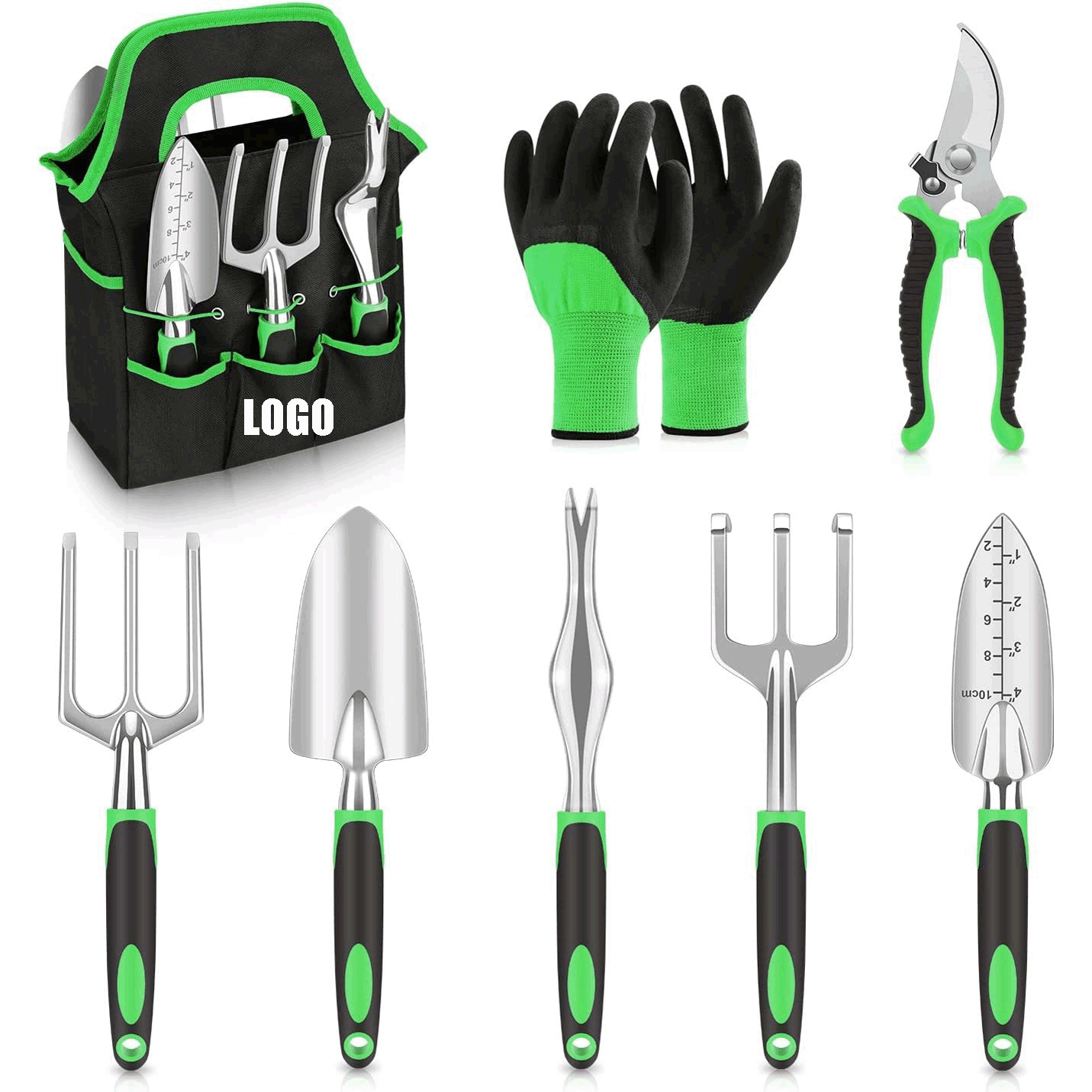 Heavy Duty Garden Tools Set / Durable Ergonomic Gardening Hand Tools 1