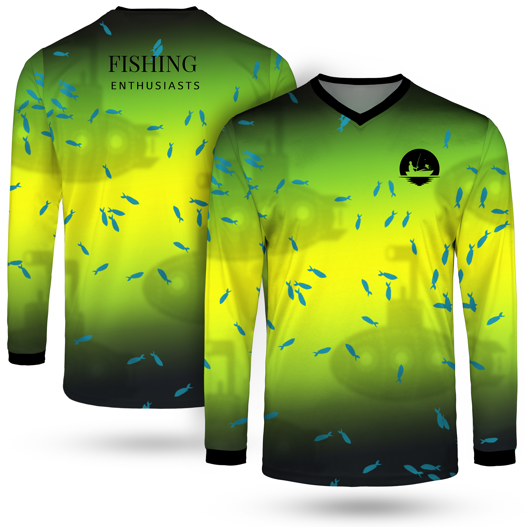 Custom Full Color Dye Sublimation Long Sleeve T-Shirt 2