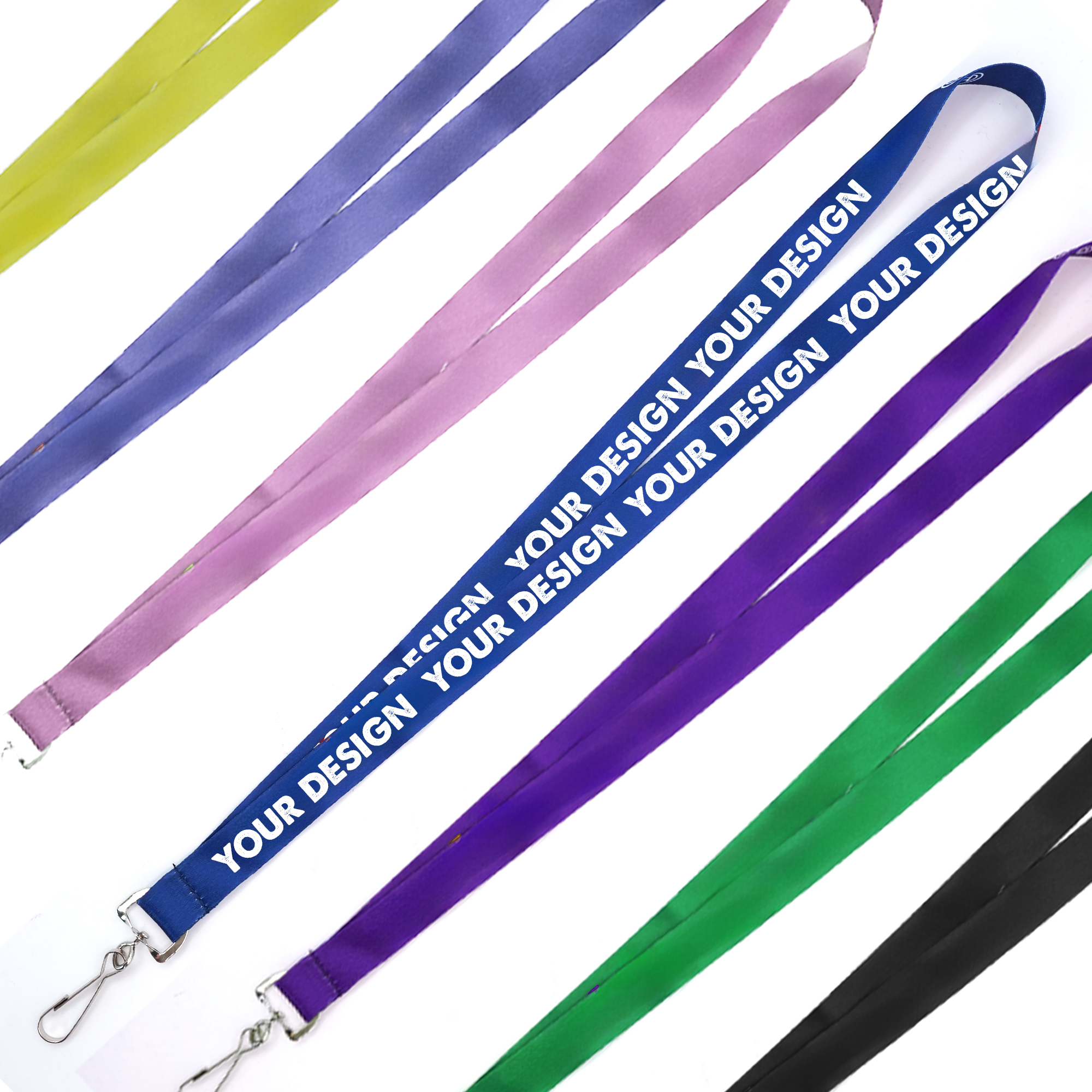 Full Color 3/4" Dye Sublimation Lanyard 2