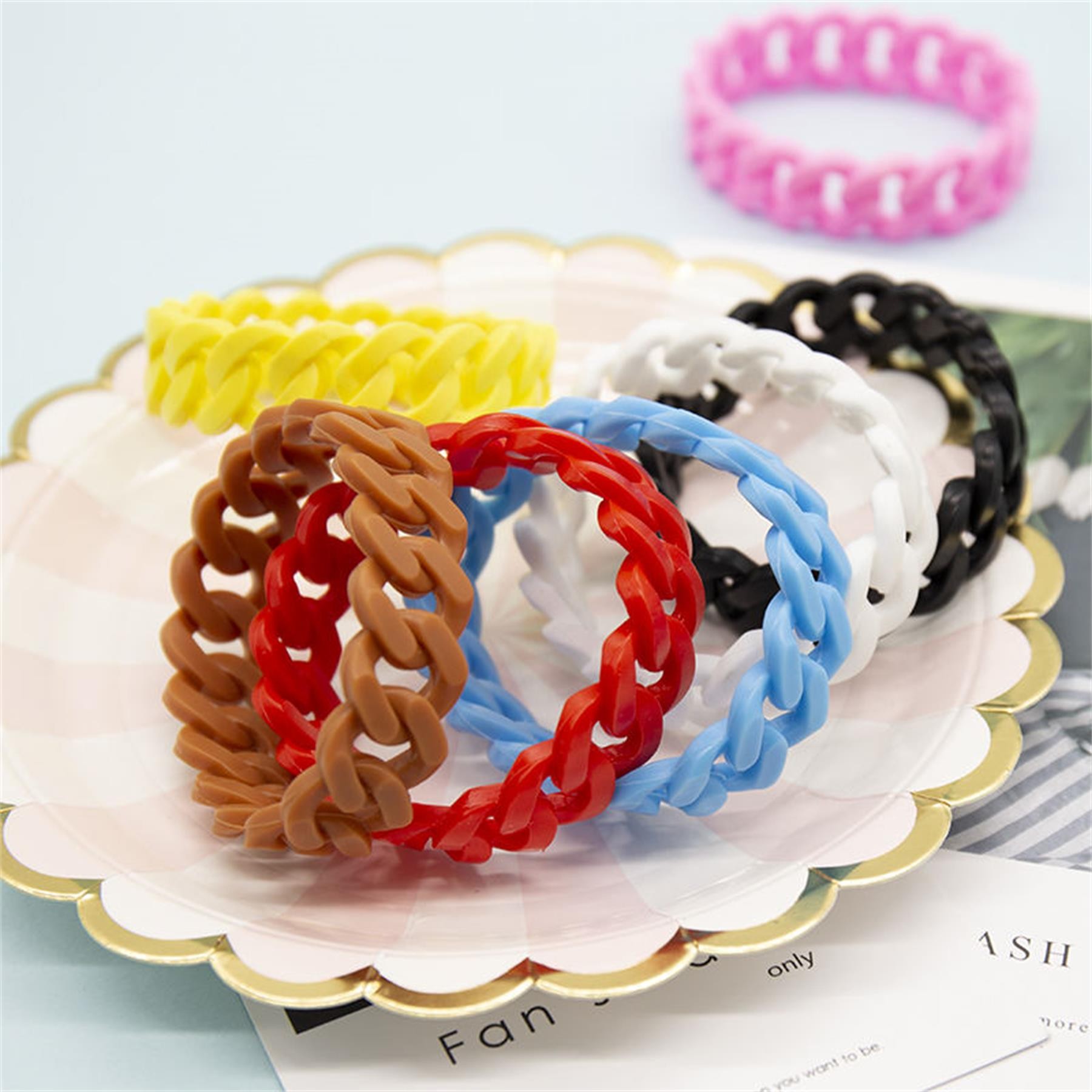 Link Colorful Silicone Bracelet 8