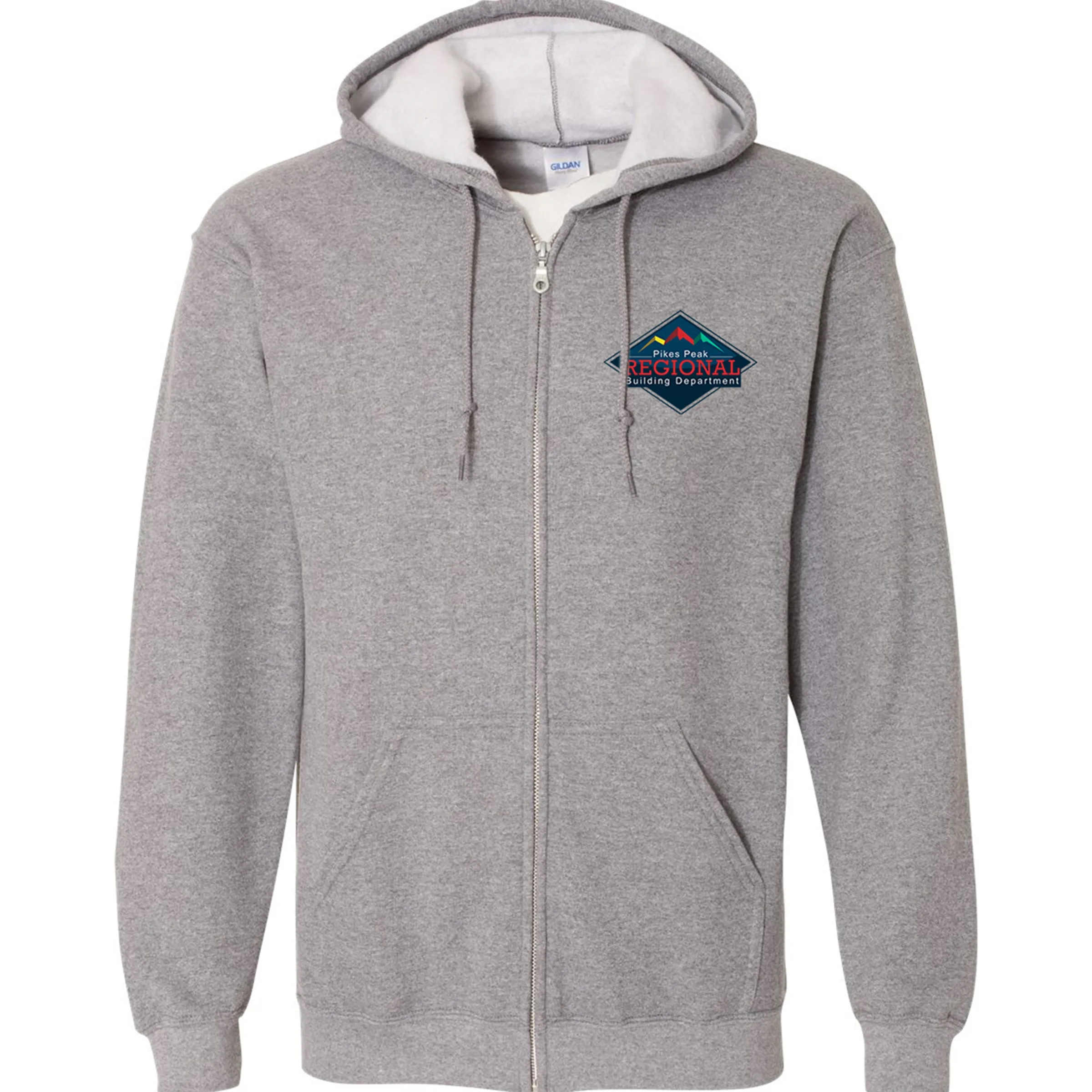Gildan(R) - Heavy Blend(TM) Full-Zip Hooded Sweatshirt, custom hoodie or sweatshirt with logo imprint 2