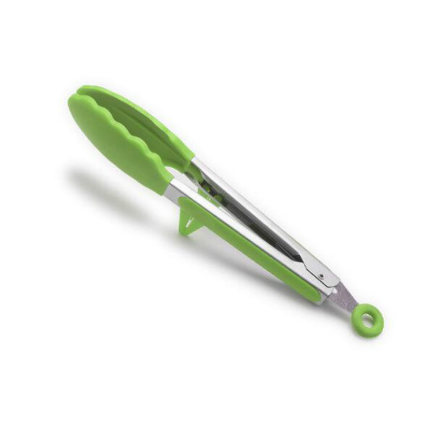 Stainless Steel Silicone BBQ and Kitchen Tongs 4