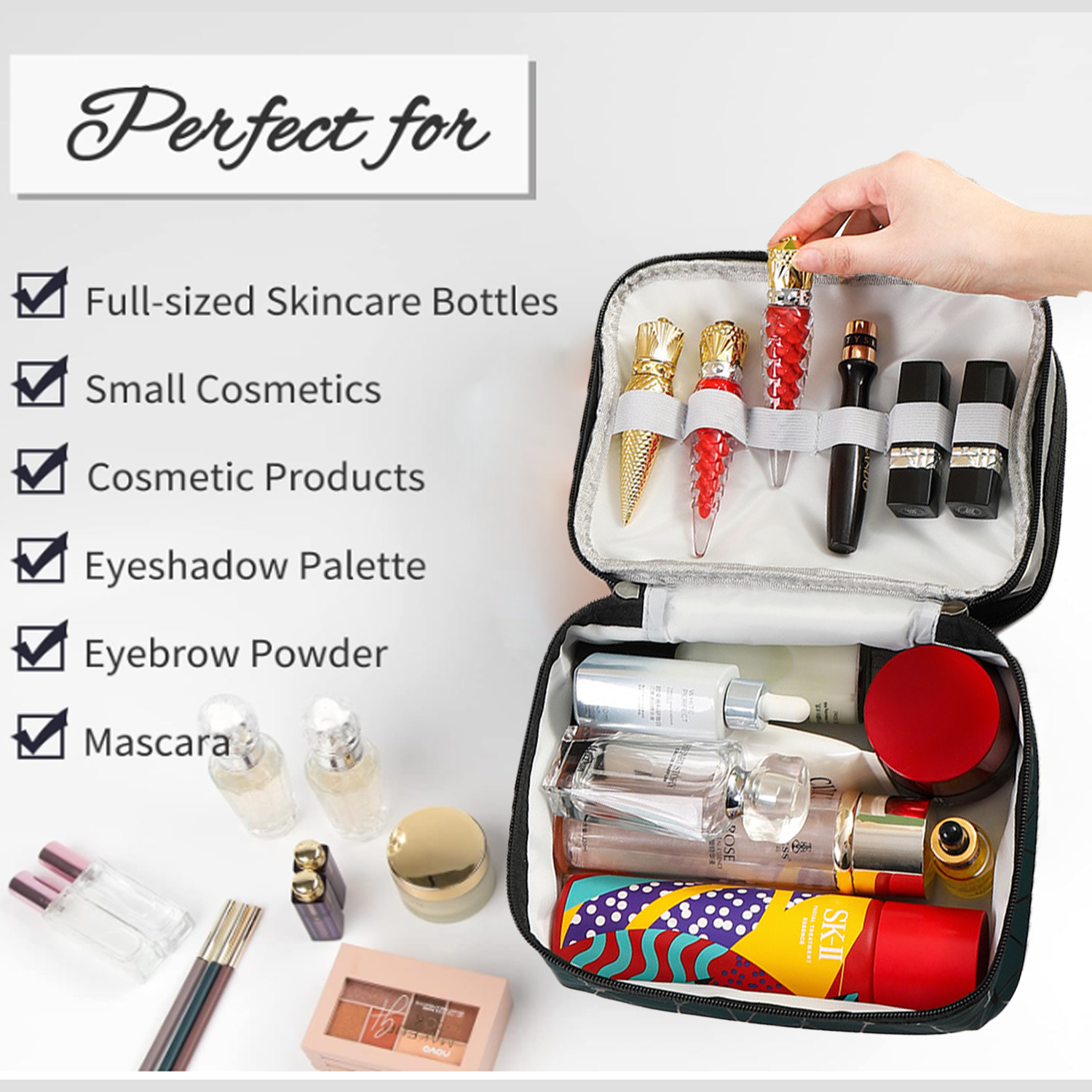 Double Layer Cosmetic Bag 4