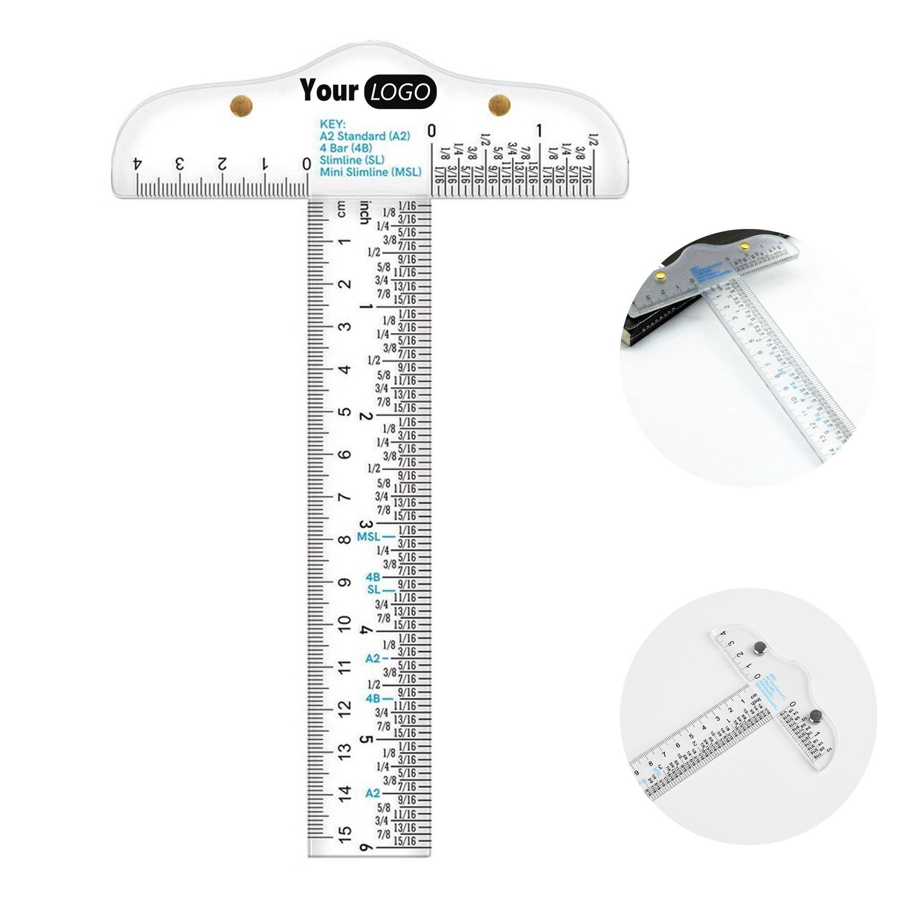 Plastic T-Square Ruler 6