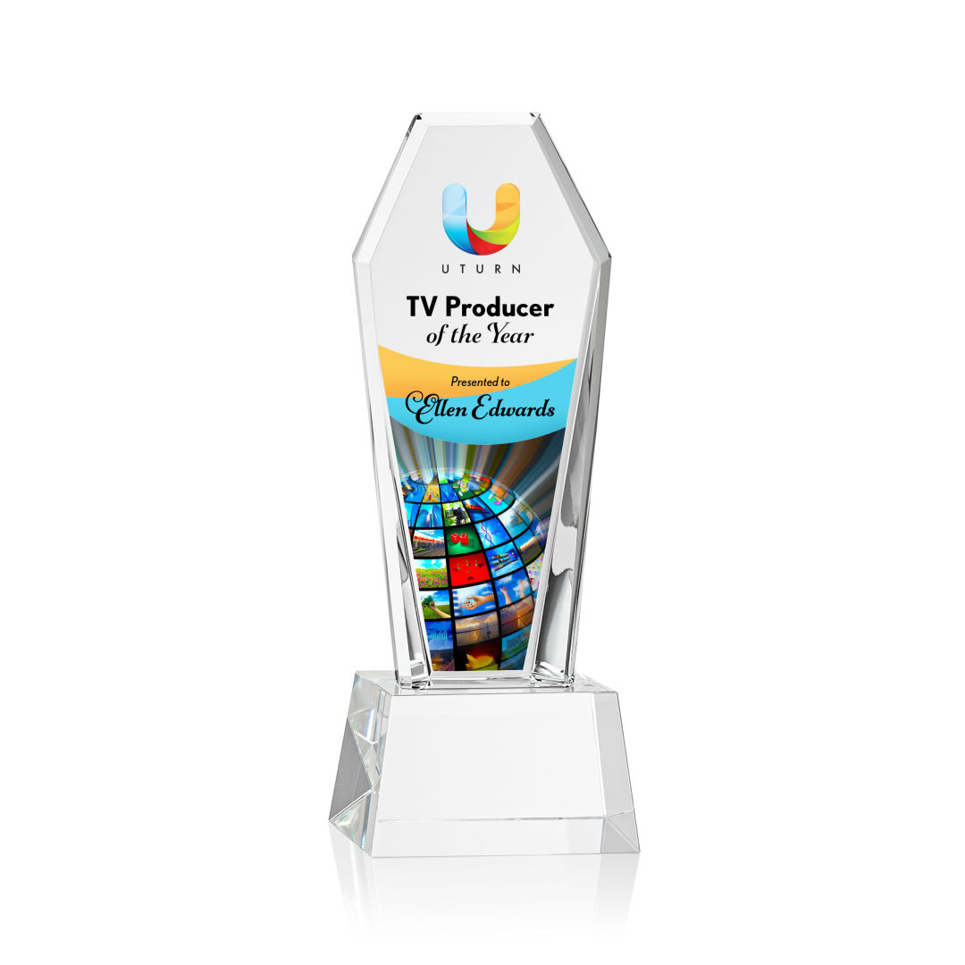 Romford VividPrint™ Award on Base - Clear 18