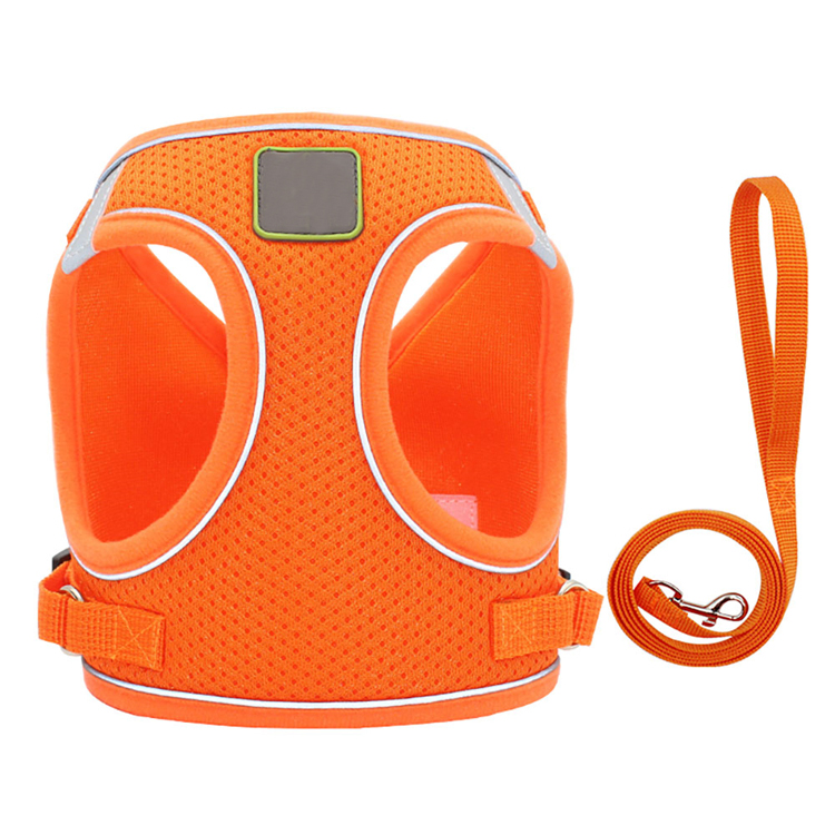 Adjustable Reflective No Pull Pet Dog Harness With 6