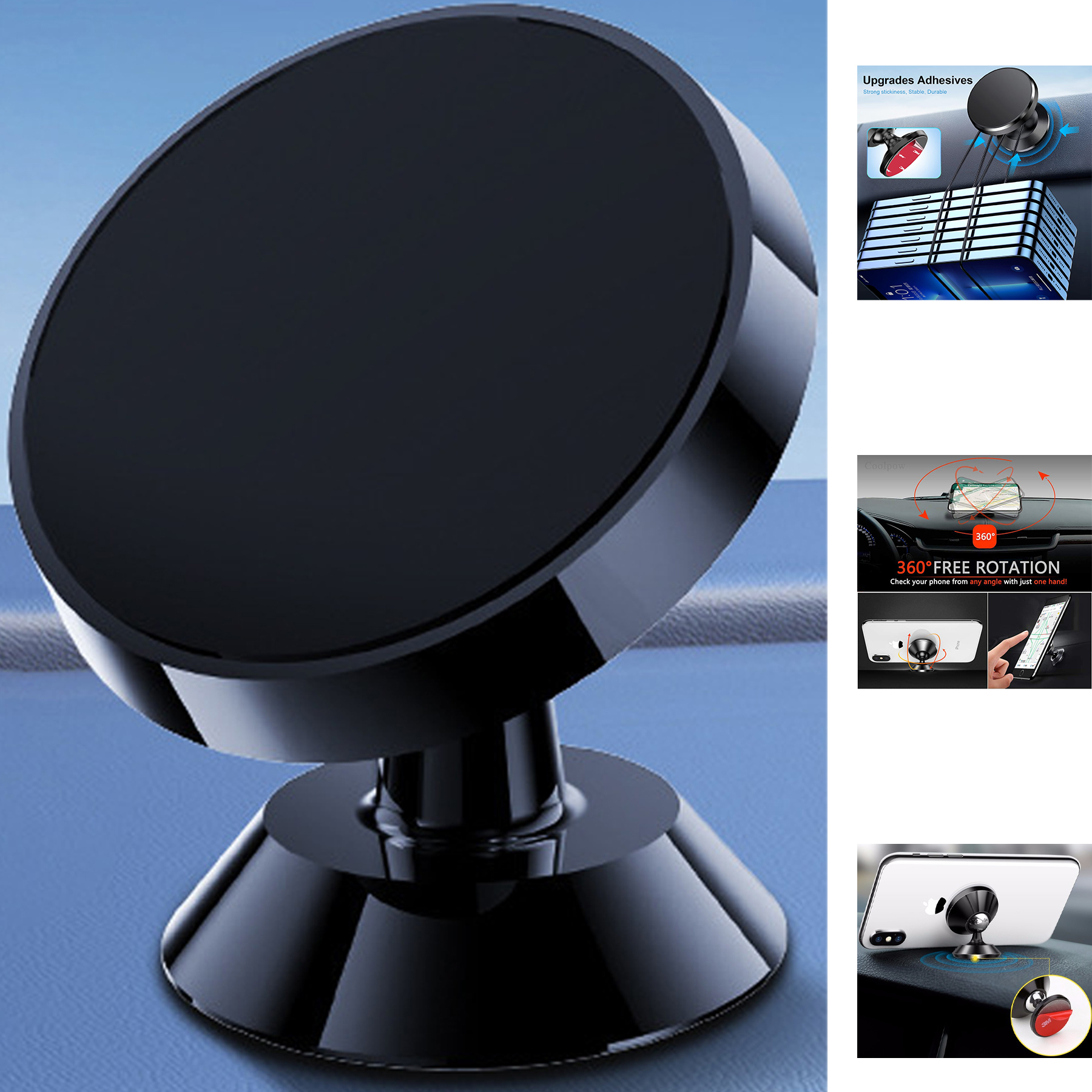 Magnetic Phone Holder For Car 2