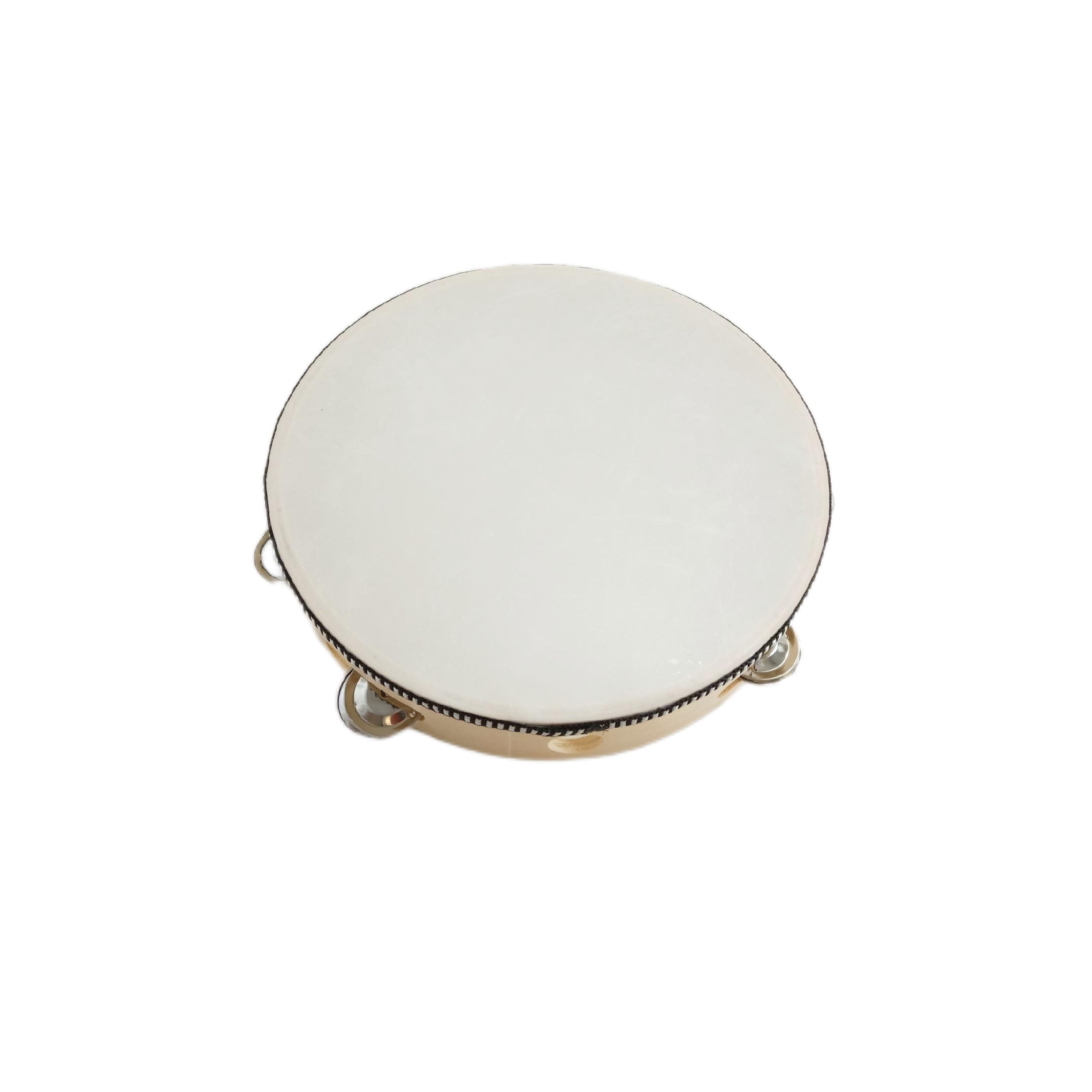 Wooden Tambourine with Metal Ringers (direct import) 2