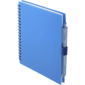 FSC® Recycled 5.5” x 7” Spiral Notebook w/ RPET Pe 7