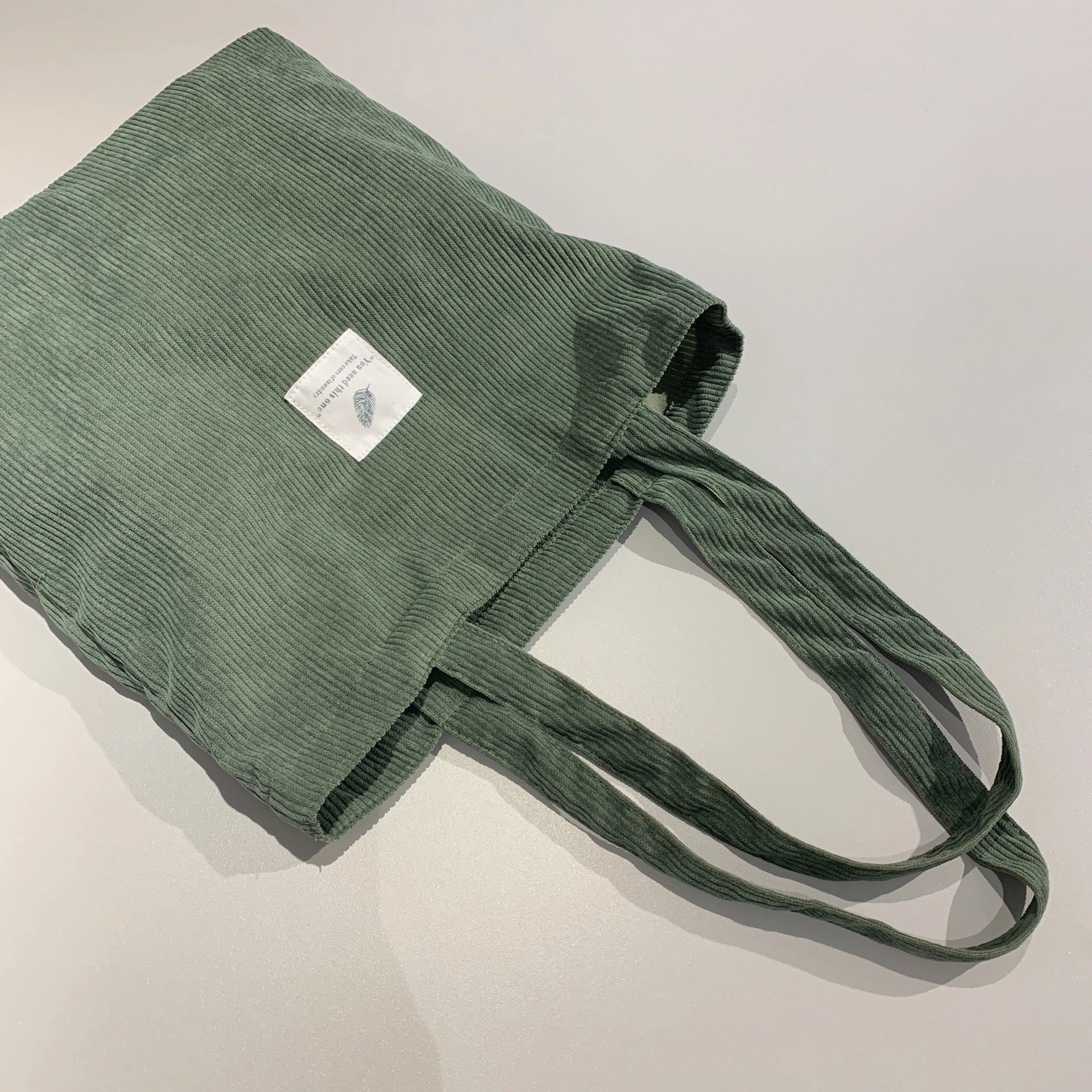 Tote Handbag With Pocket, custom tote bag with logo imprint 3