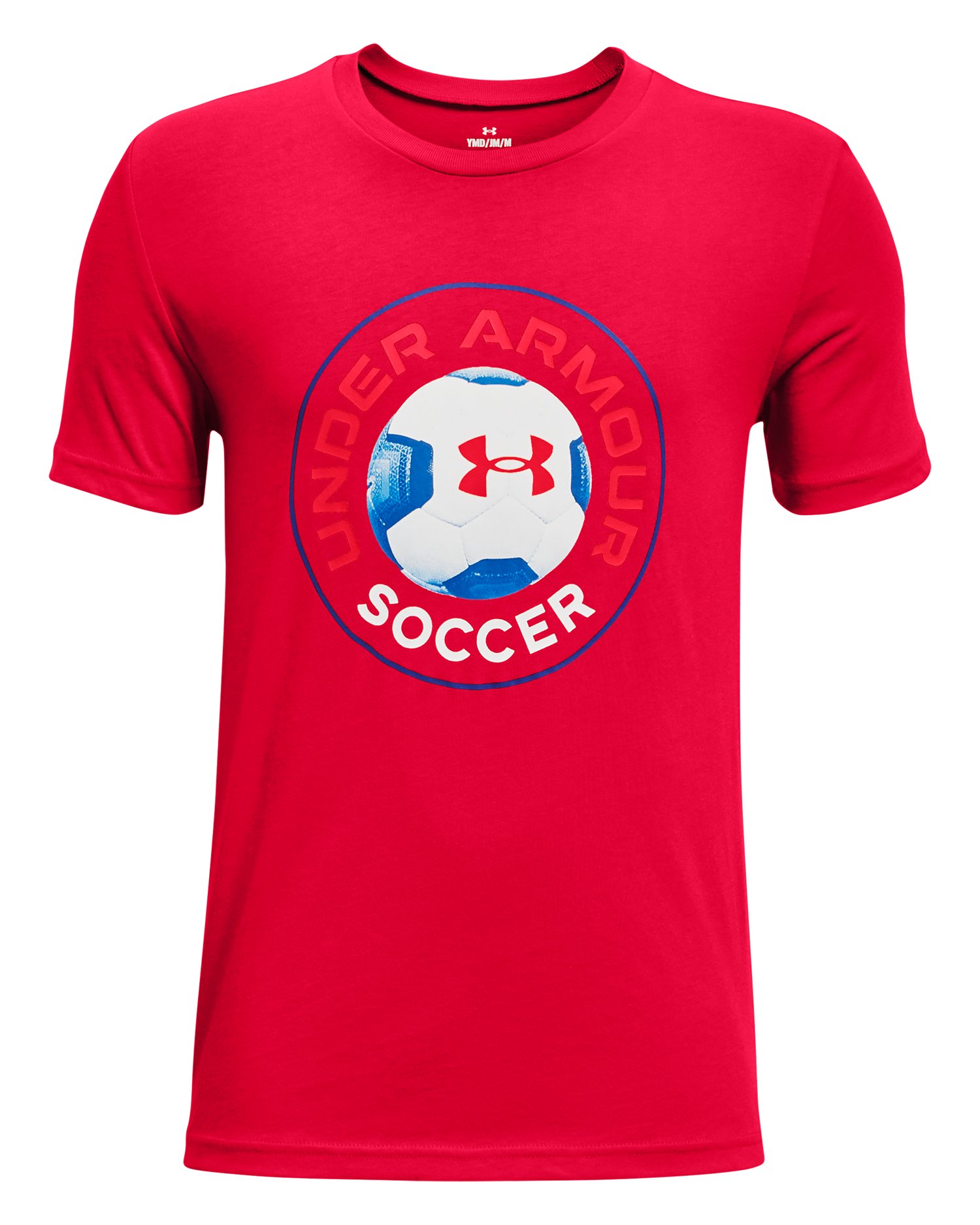 Boys' UA Photoreal Soccer Ball Short Sleeve 4