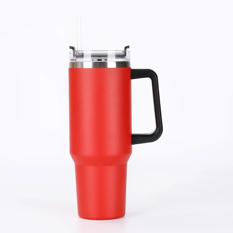 30oz.Tumbler With Handle Straw Lid 6